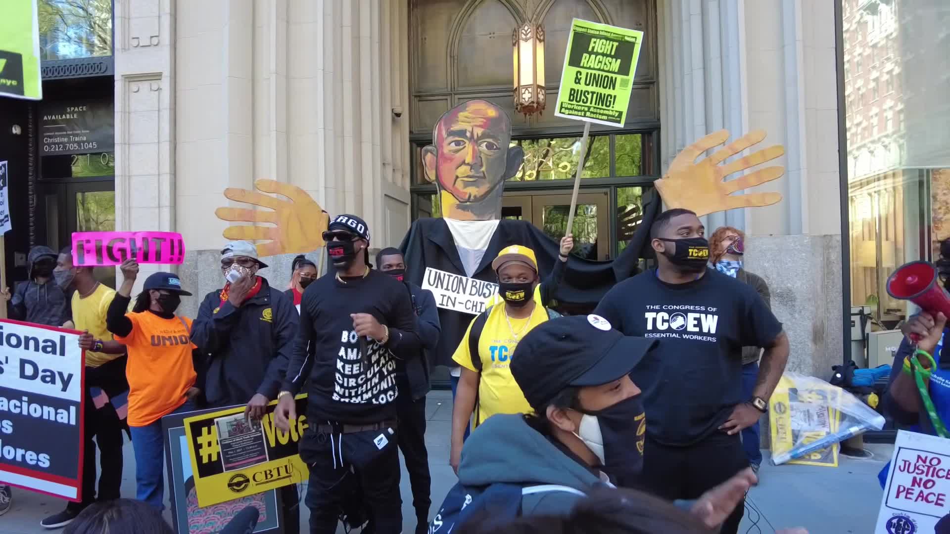 May Day Rally in New York City