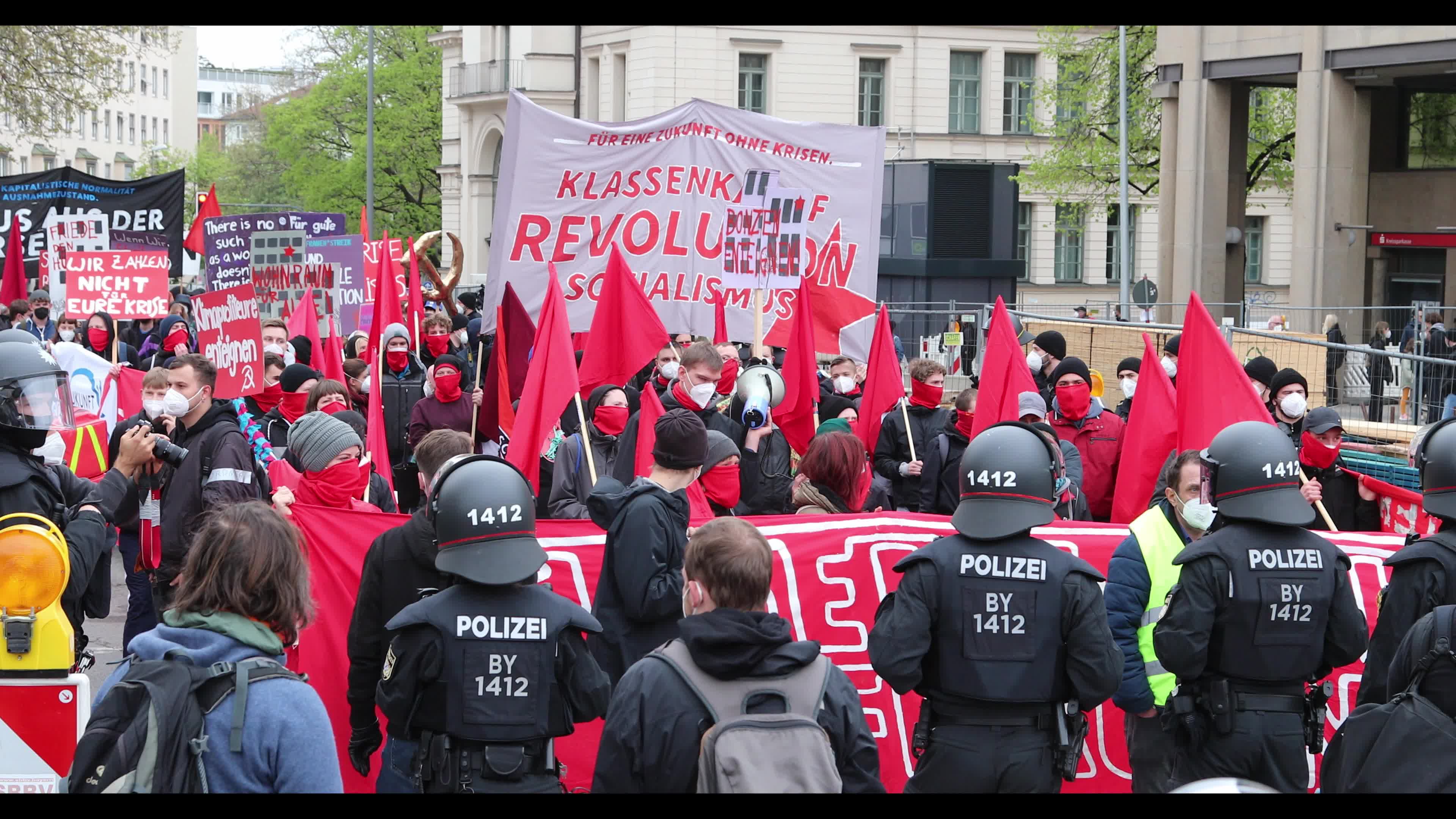 International Worker’s Day Demonstration in Munich