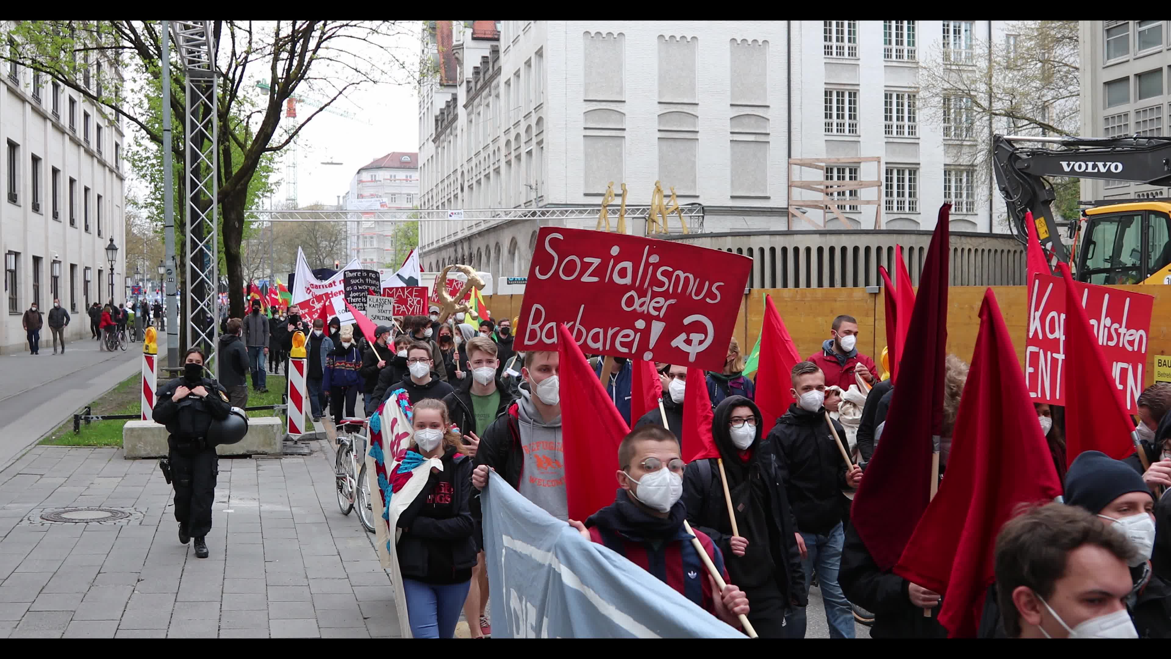 International Worker’s Day Demonstration in Munich