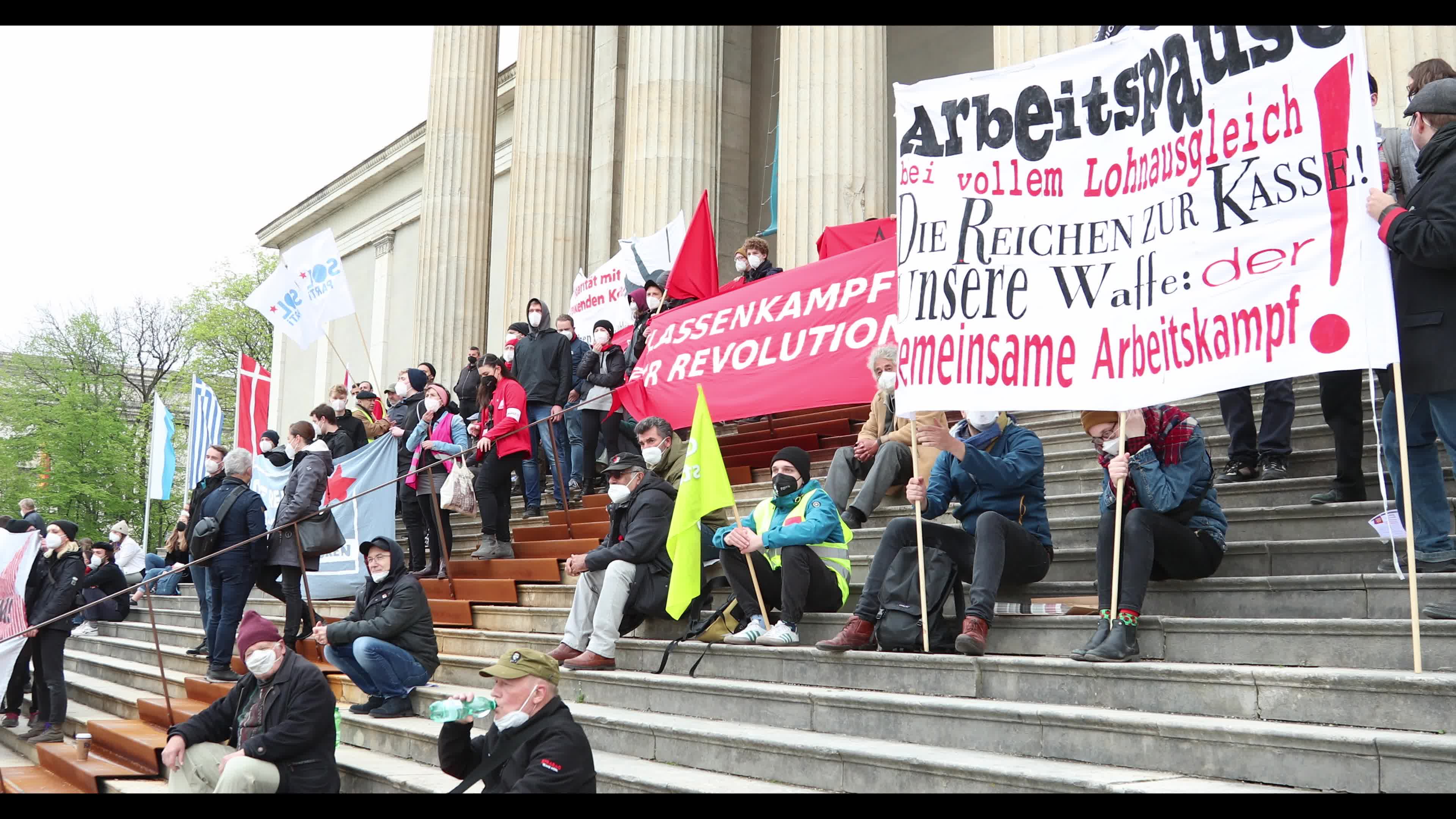 International Worker’s Day Demonstration in Munich