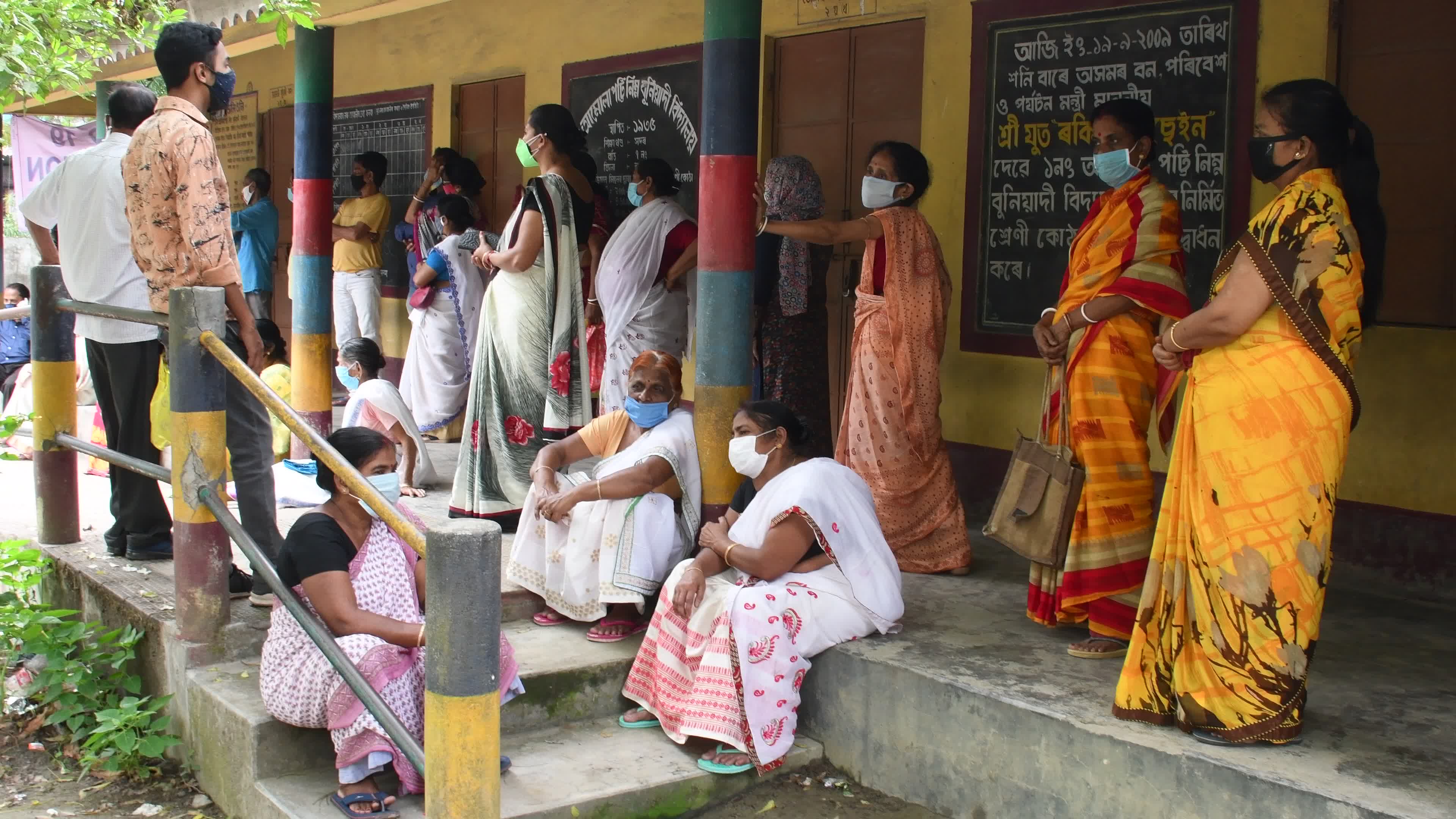 Vaccination Continues Against Covid-19 in India 
