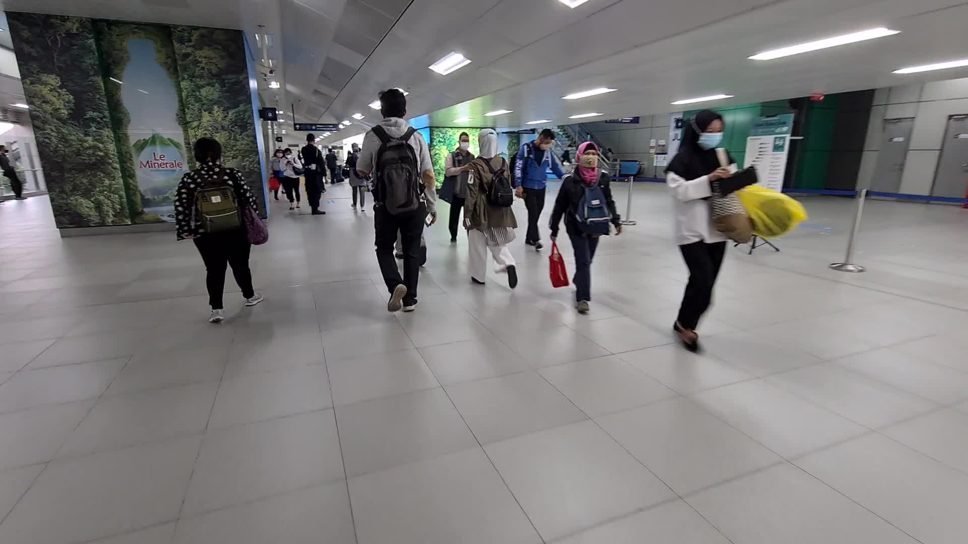 People back to home ahead Eid al-Fitr in Jakarta, Indonesia