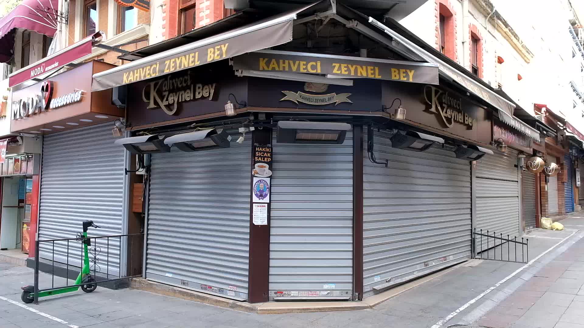 Coronavirus lockdown in Istanbul, Turkey