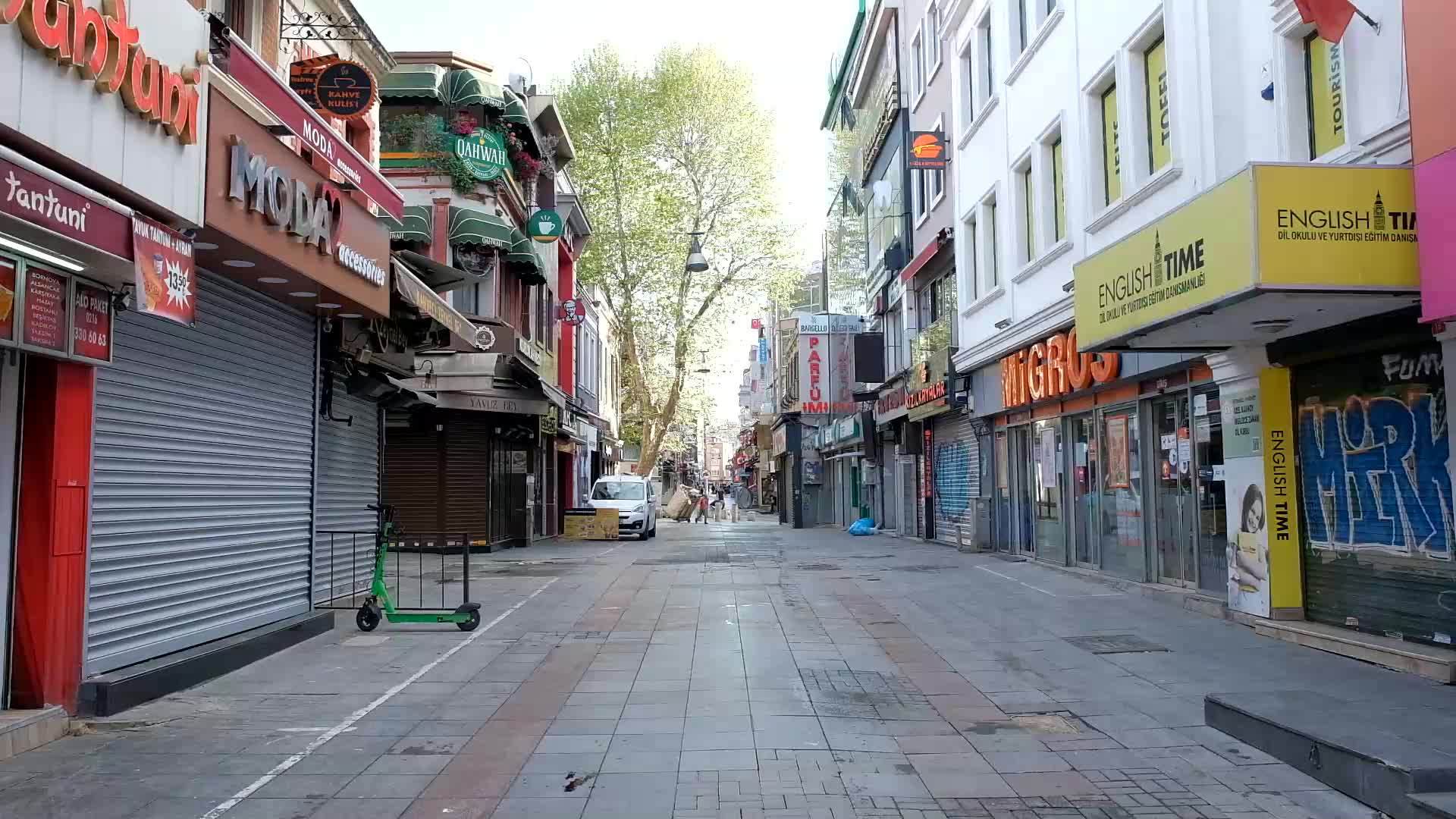 Coronavirus lockdown in Istanbul, Turkey