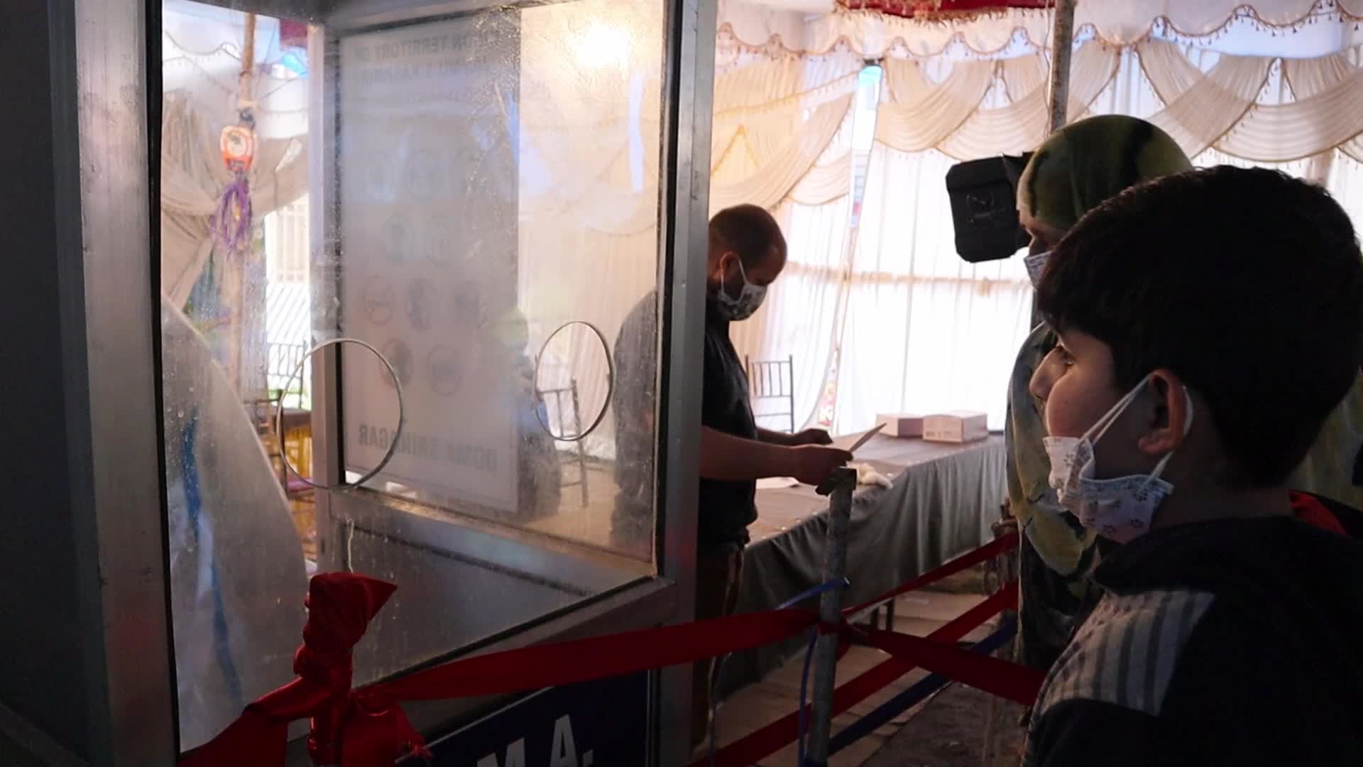Covid-19 testing in Kashmir