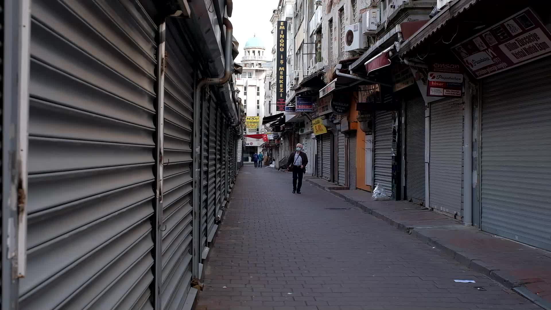 Coronavirus lockdown in Istanbul, Turkey