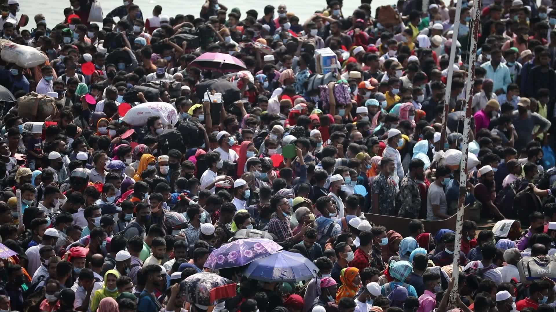 Eid festival amid pandemic in Bangladesh