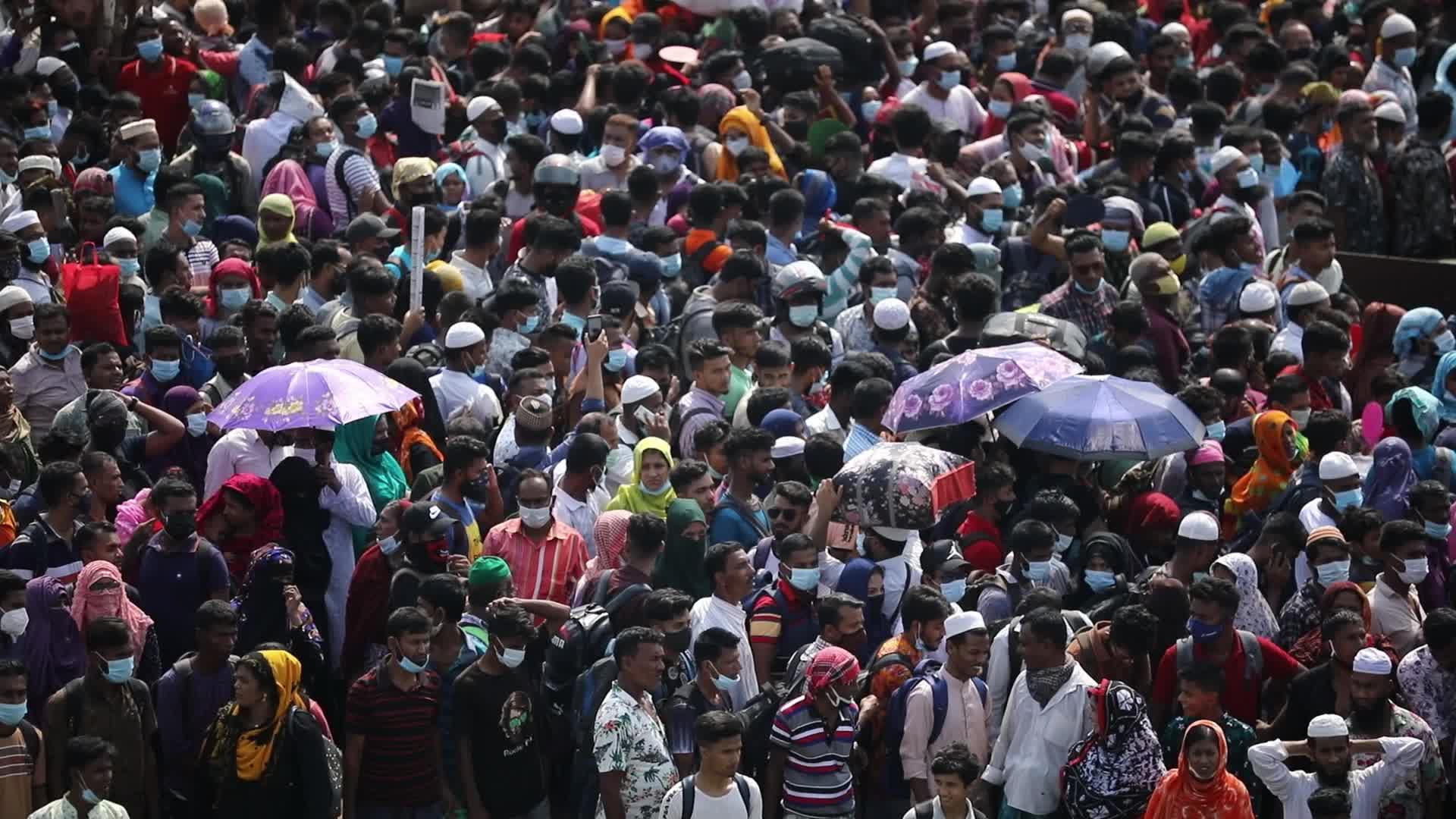 Eid festival amid pandemic in Bangladesh
