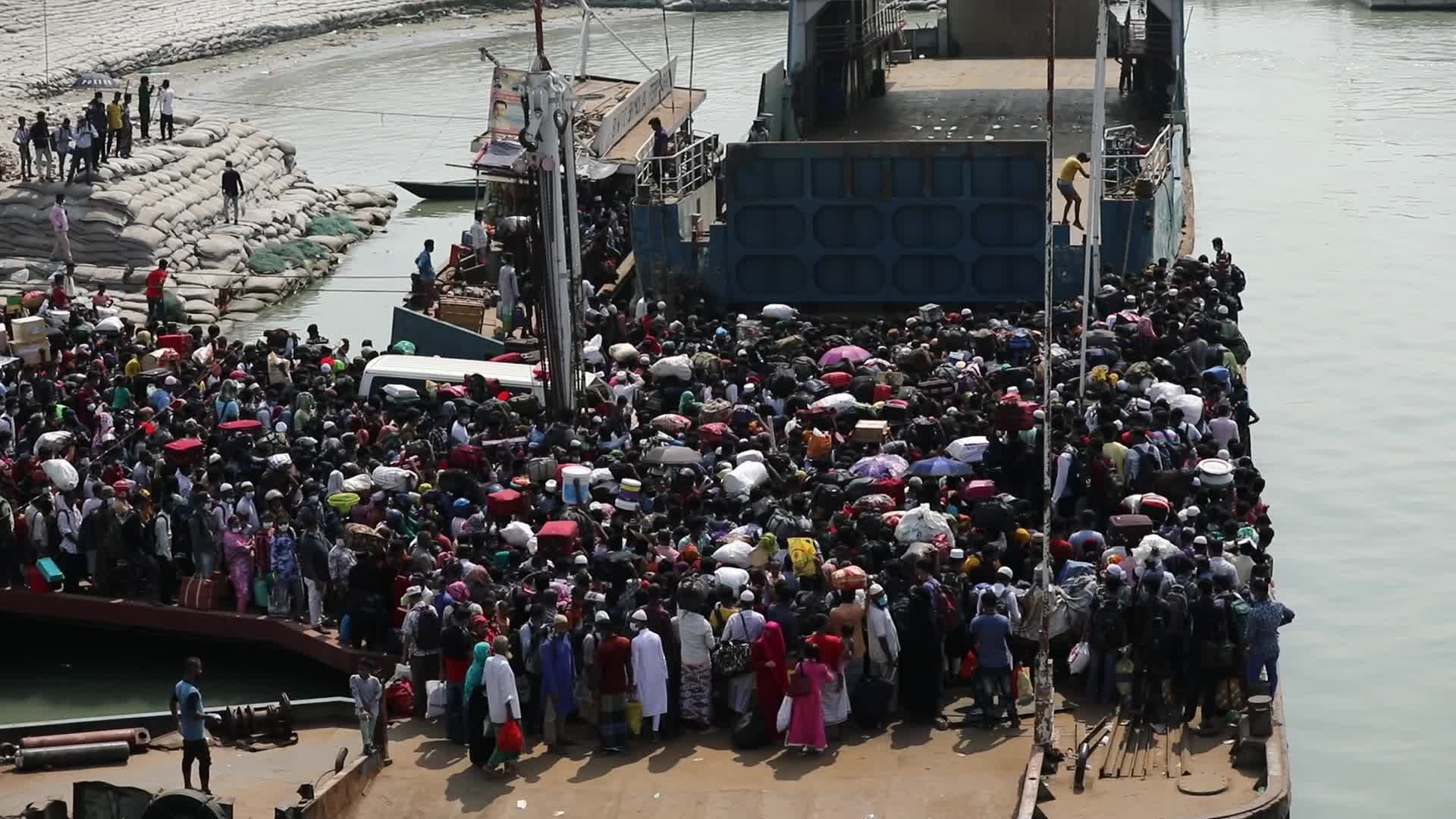 Eid festival amid pandemic in Bangladesh