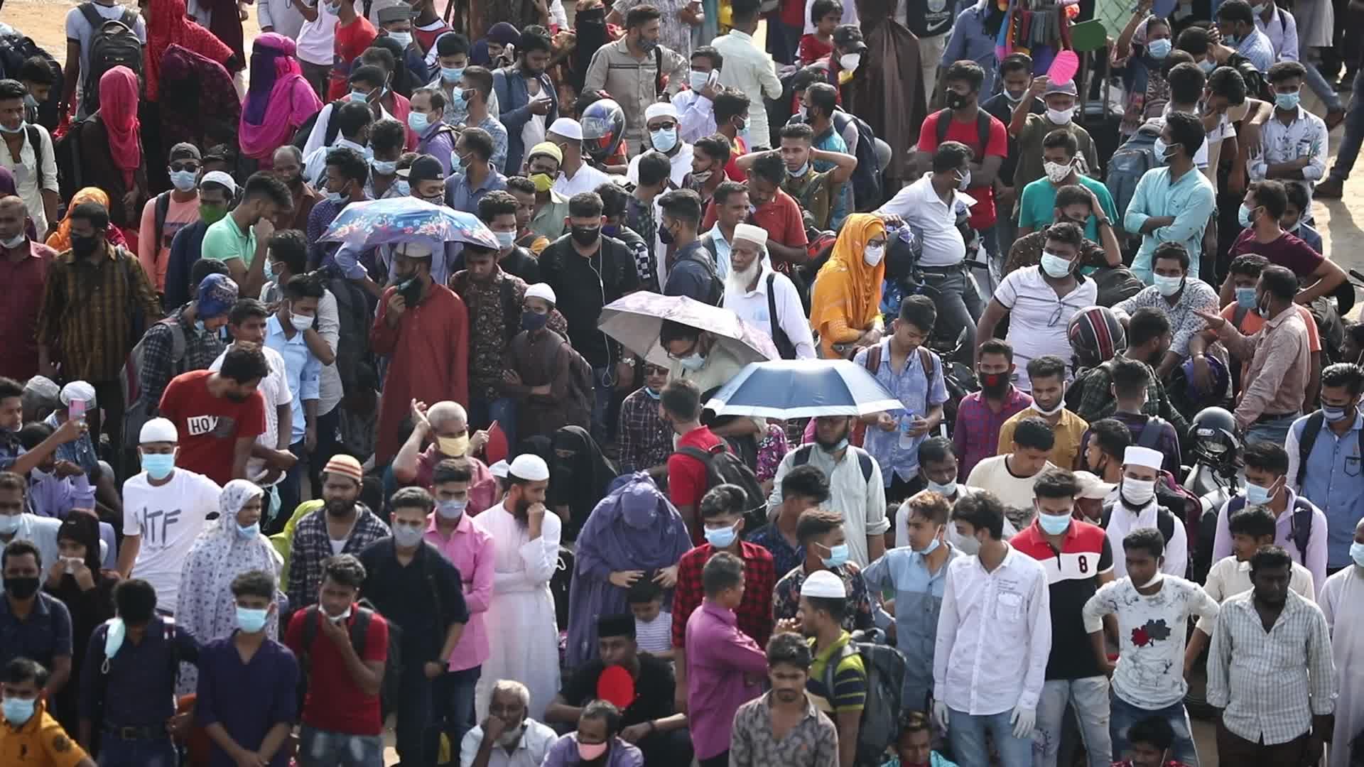 Eid festival amid pandemic in Bangladesh