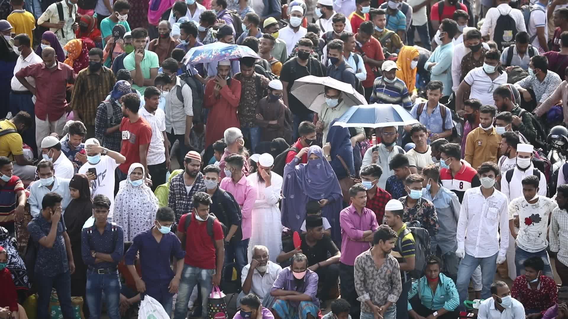 Eid festival amid pandemic in Bangladesh