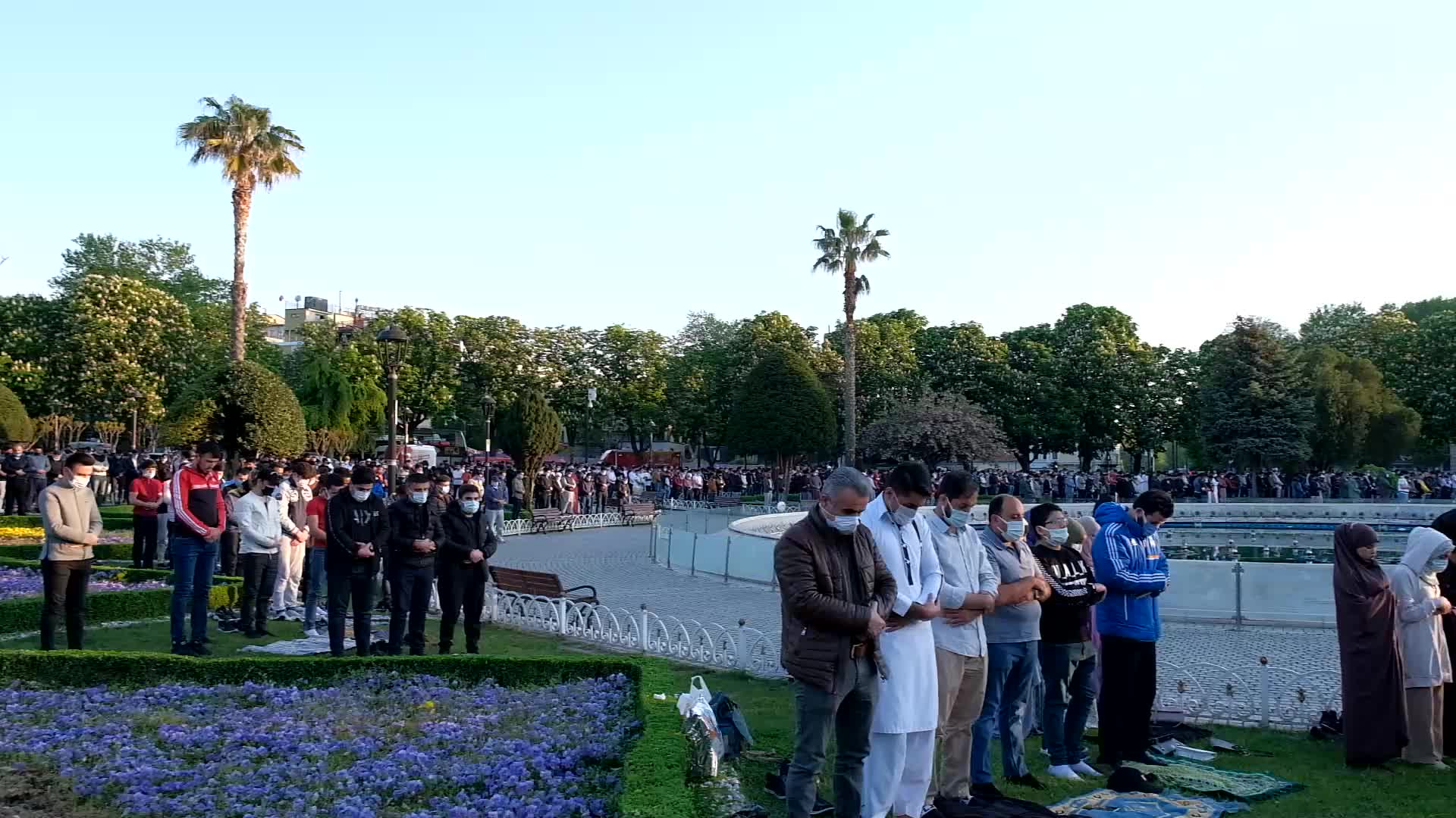 First Eid Prayers At Hagia Sophia Mosque After Status Change