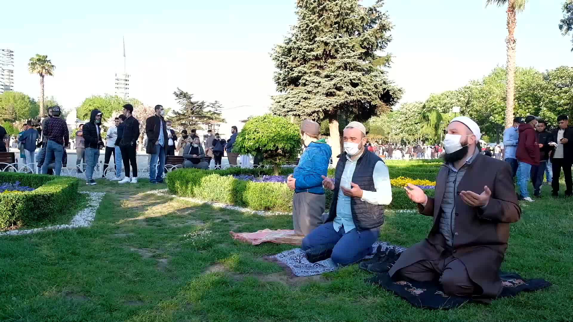 First Eid Prayers At Hagia Sophia Mosque After Status Change