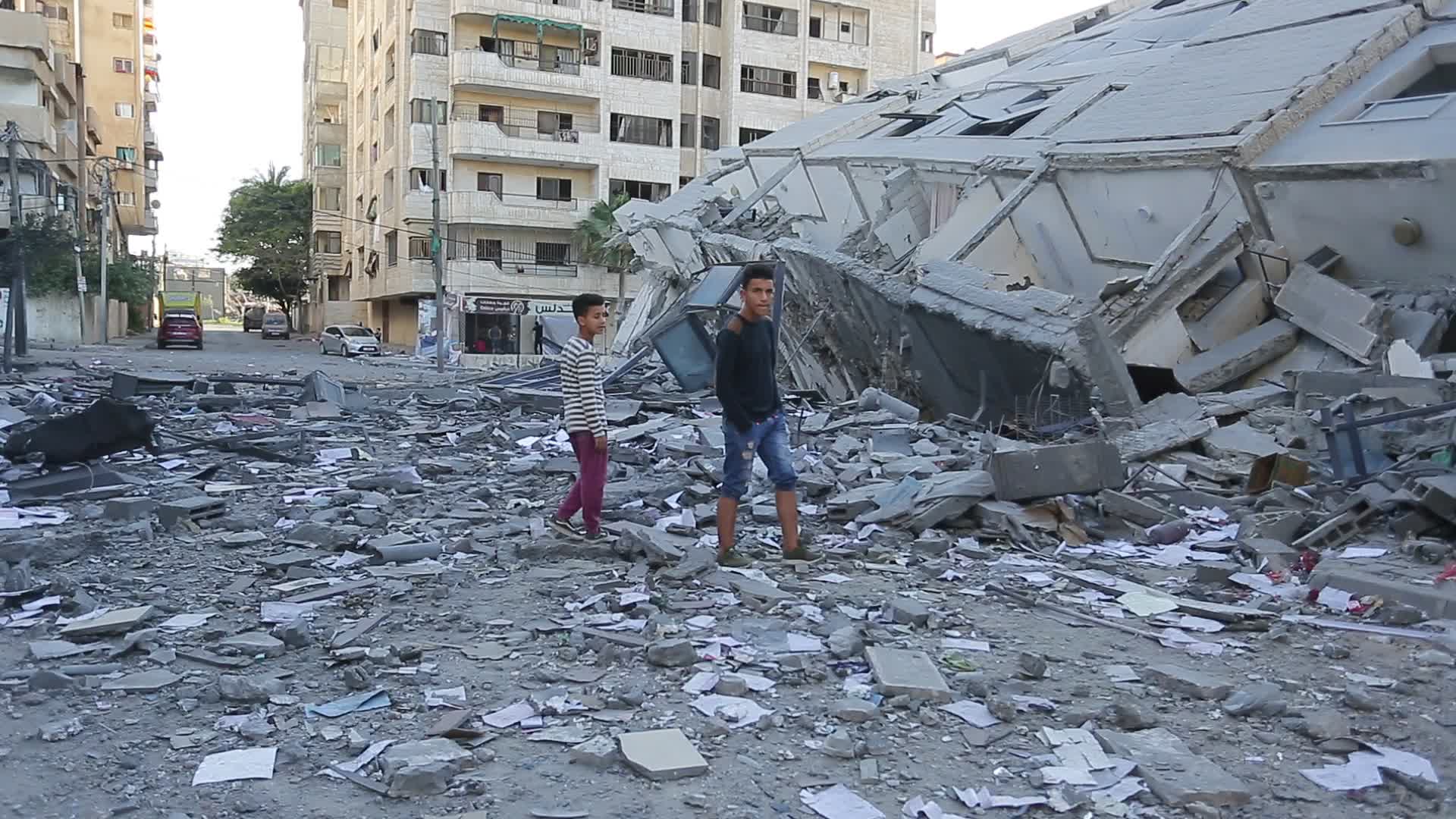 Israeli-Palestinian airstrikes in Gaza, Palestine