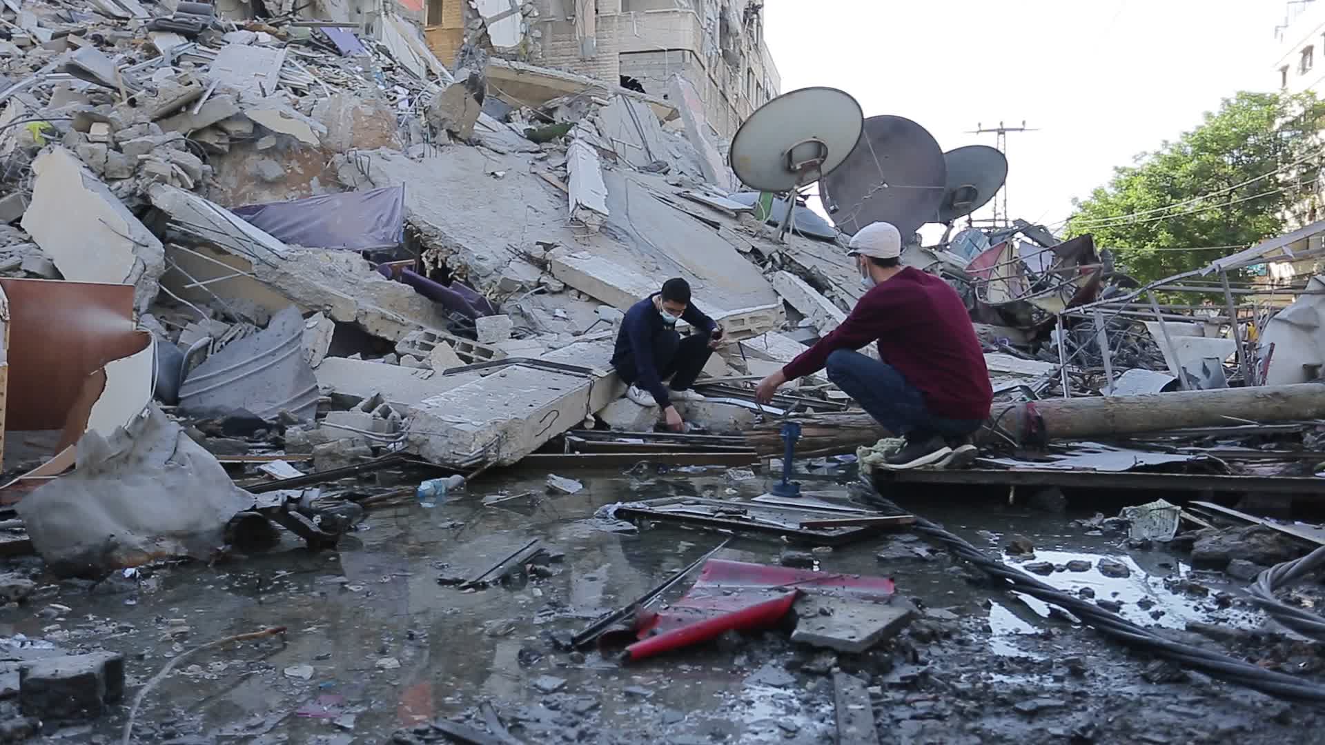 Israeli-Palestinian airstrikes in Gaza, Palestine