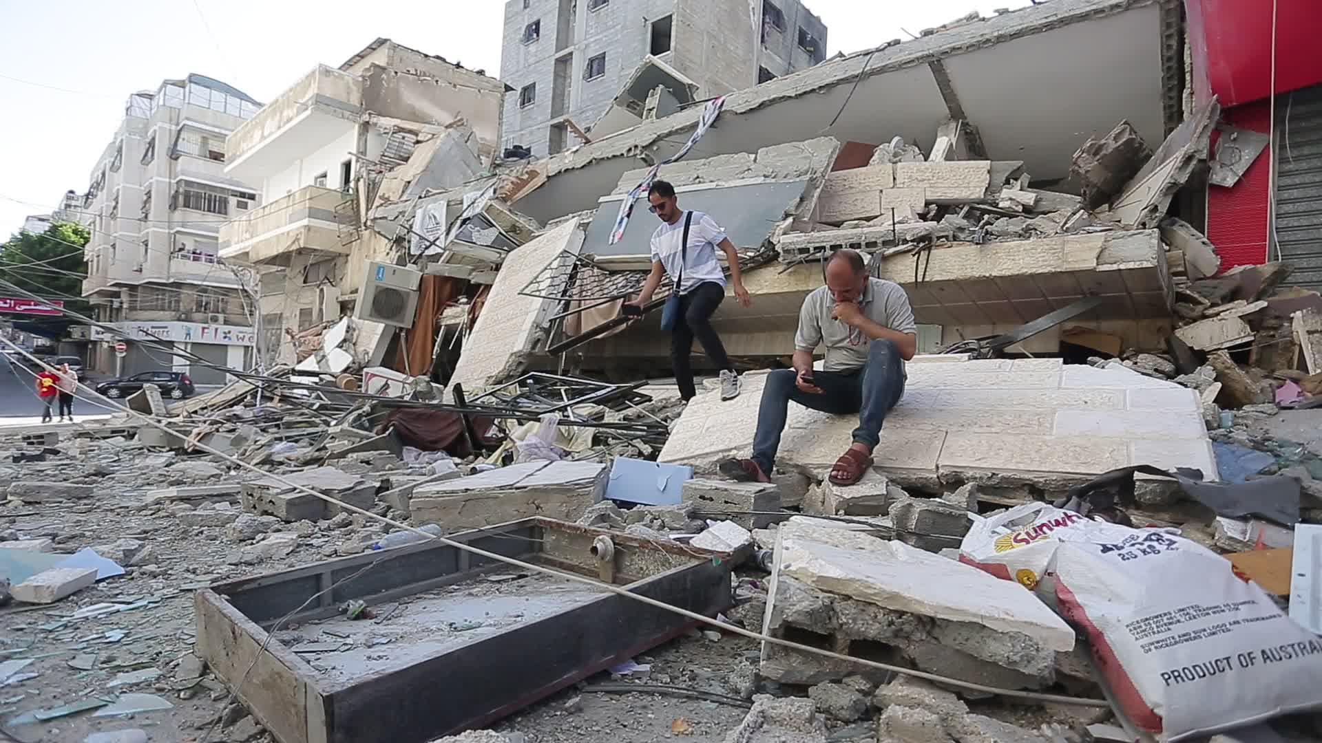 Israeli-Palestinian airstrikes in Gaza, Palestine