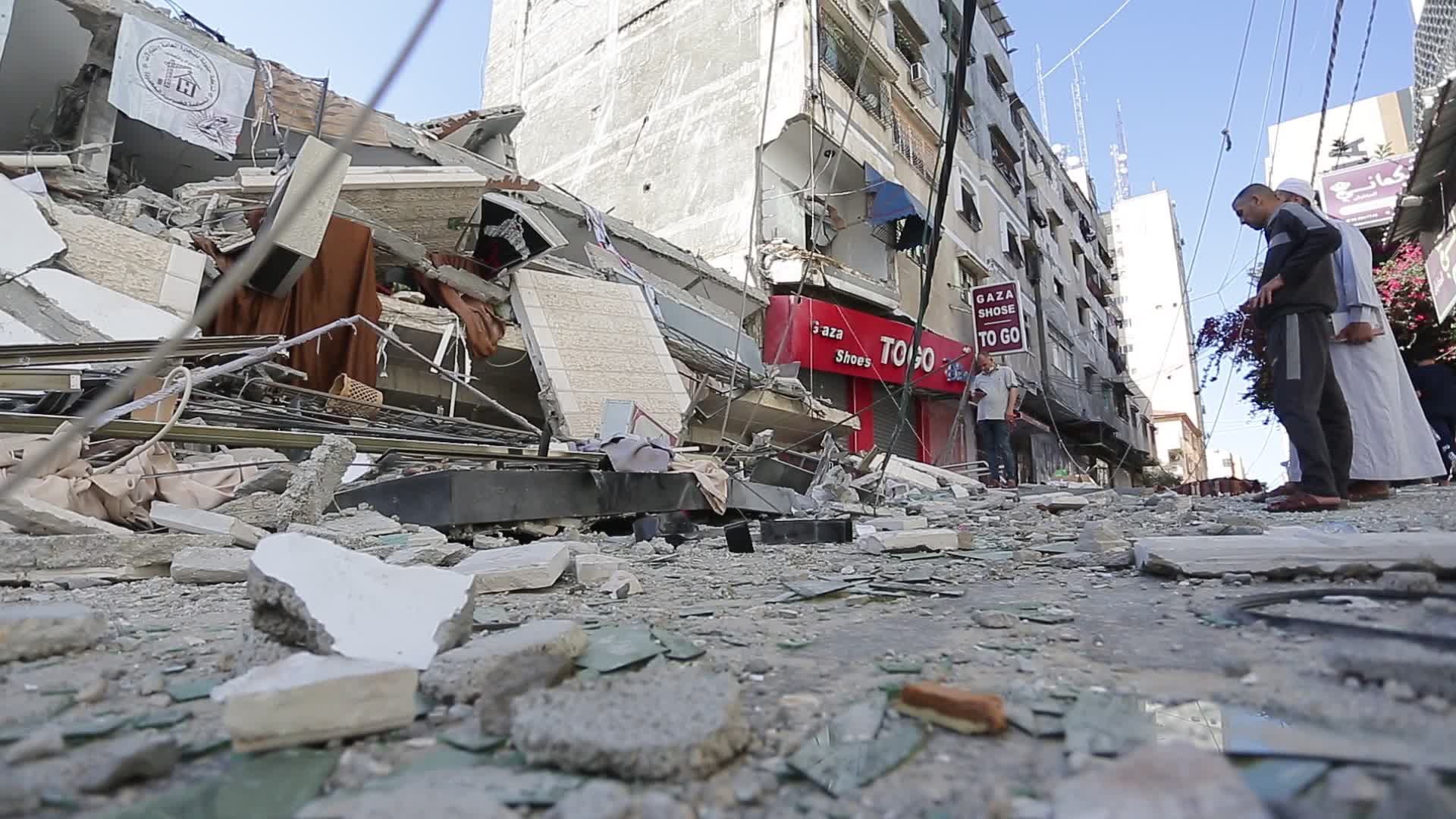 Israeli-Palestinian airstrikes in Gaza, Palestine
