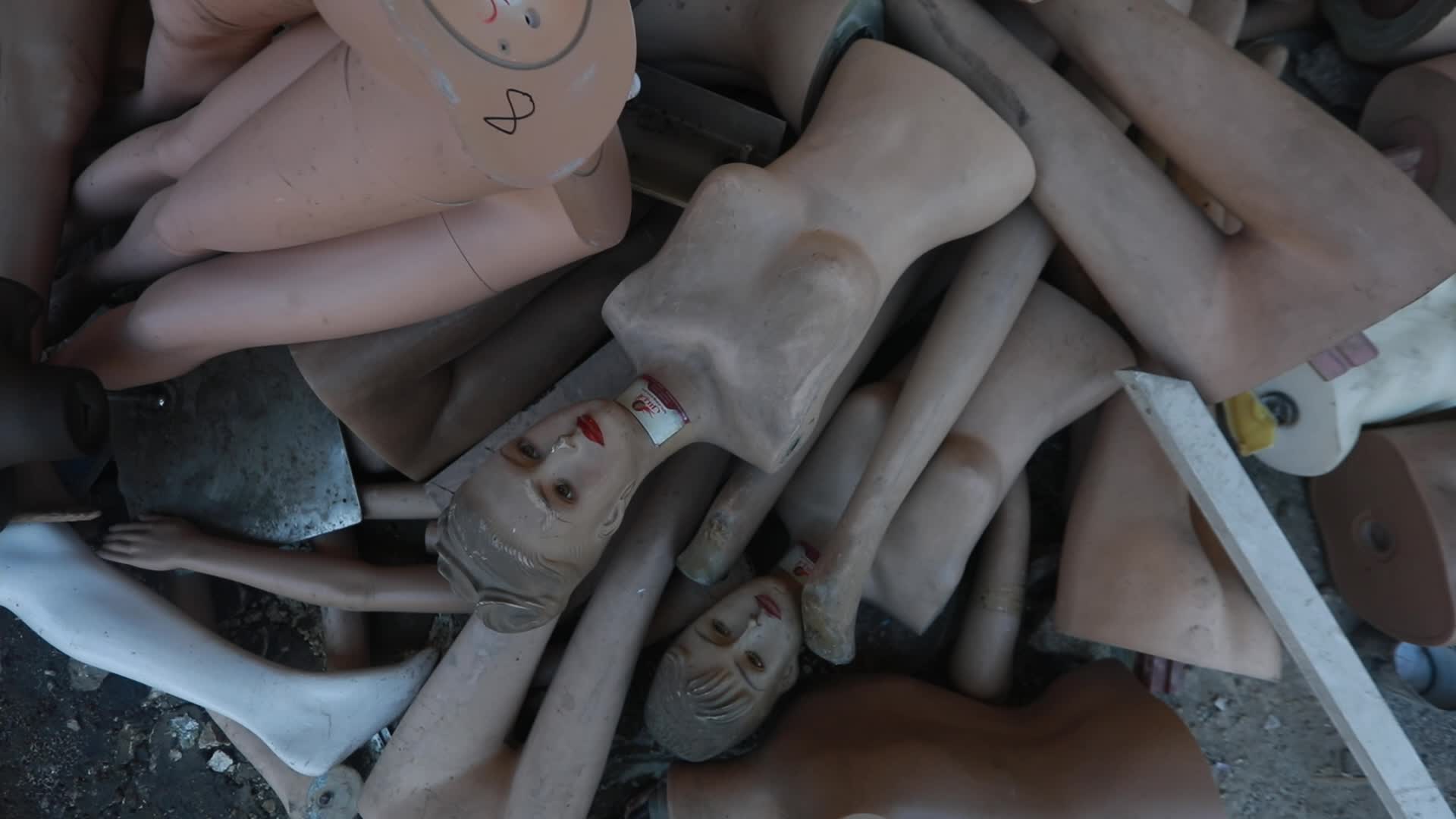 Aftermath of Israeli airstrike in Gaza