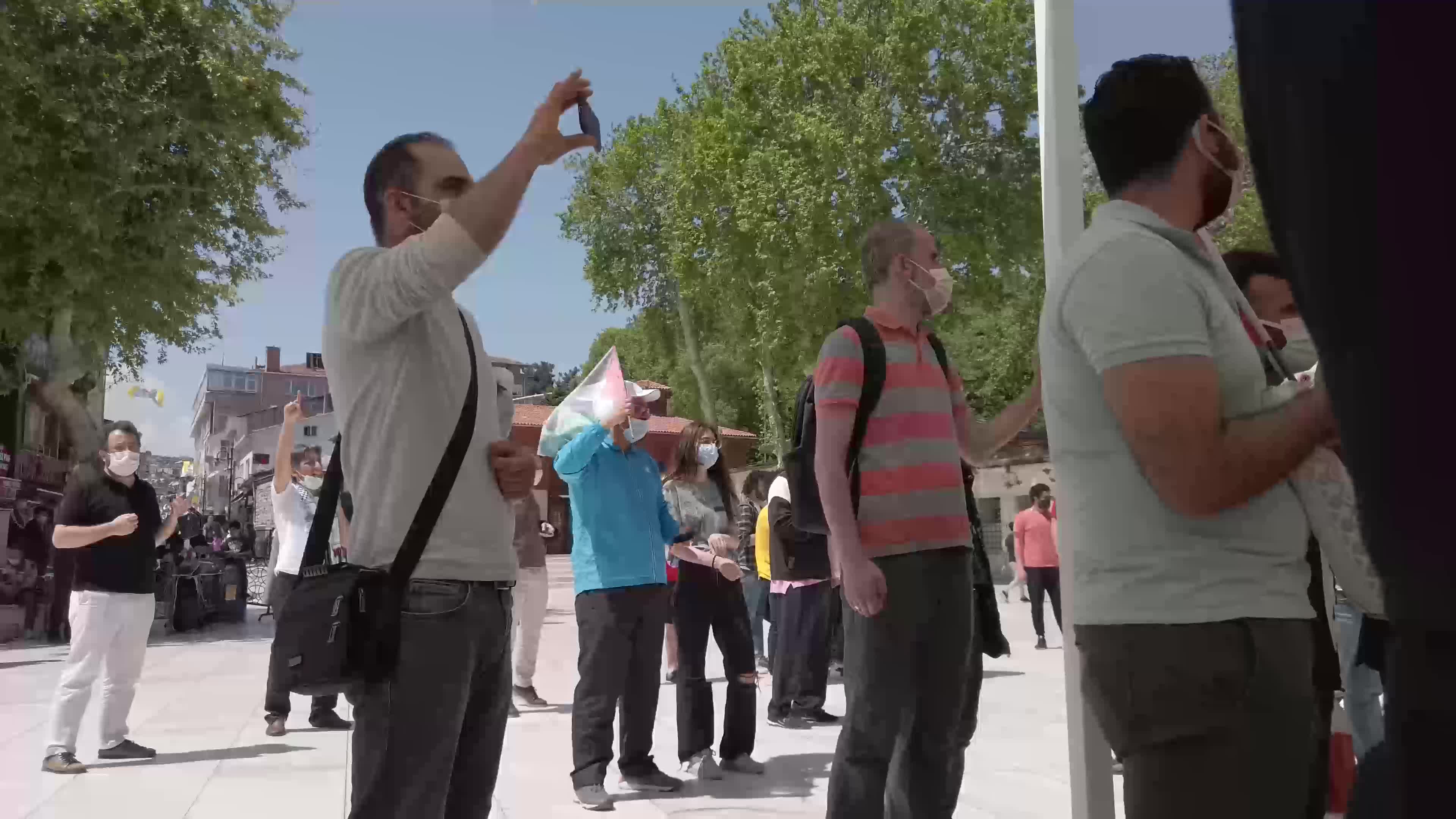Demonstration in support of Palestine in Turkey