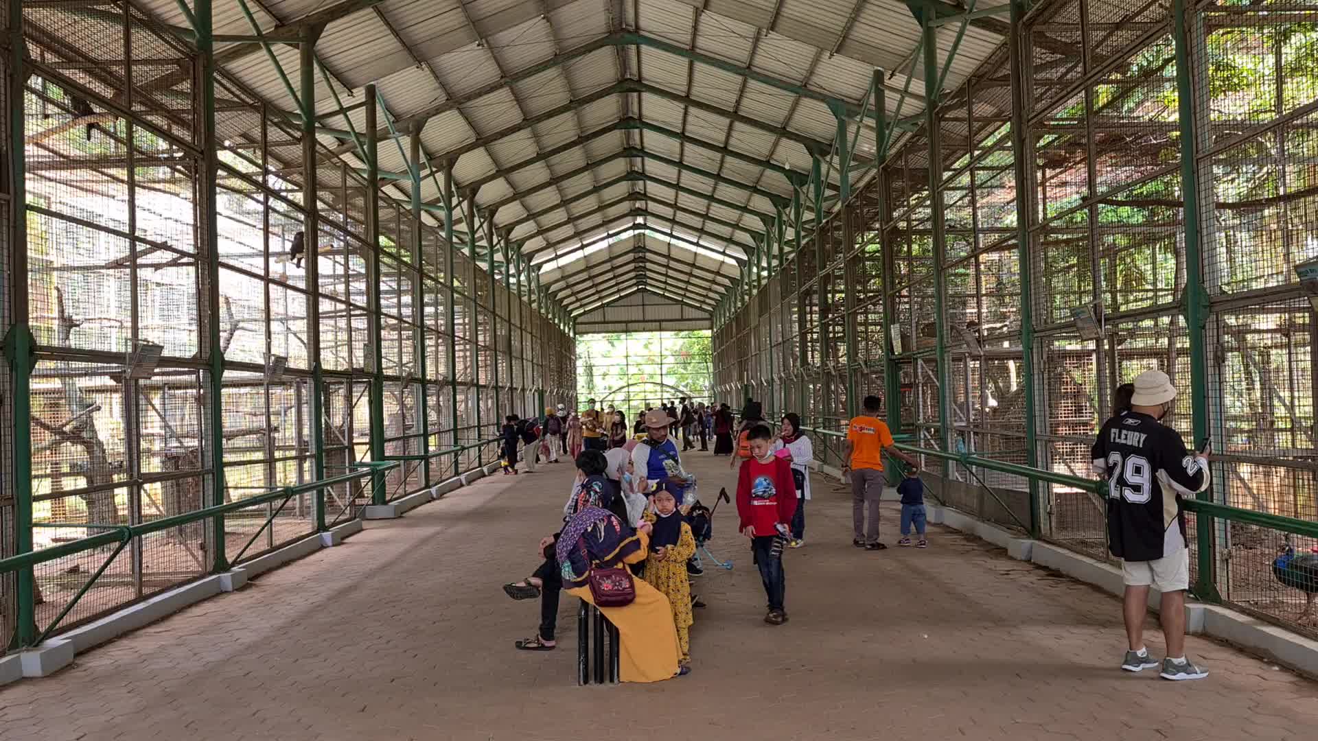 Eid al-Fitr at Zoo Park in Jakarta, Indonesia