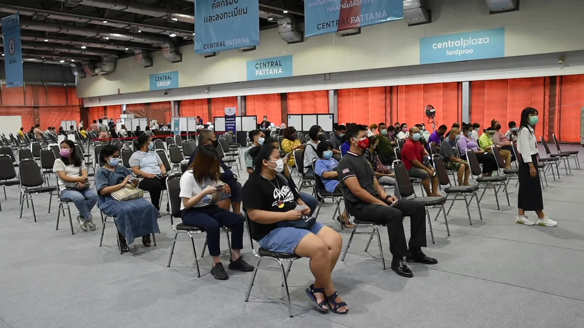 Start of Vaccination Against COVID 19 for Bangkok Citizens