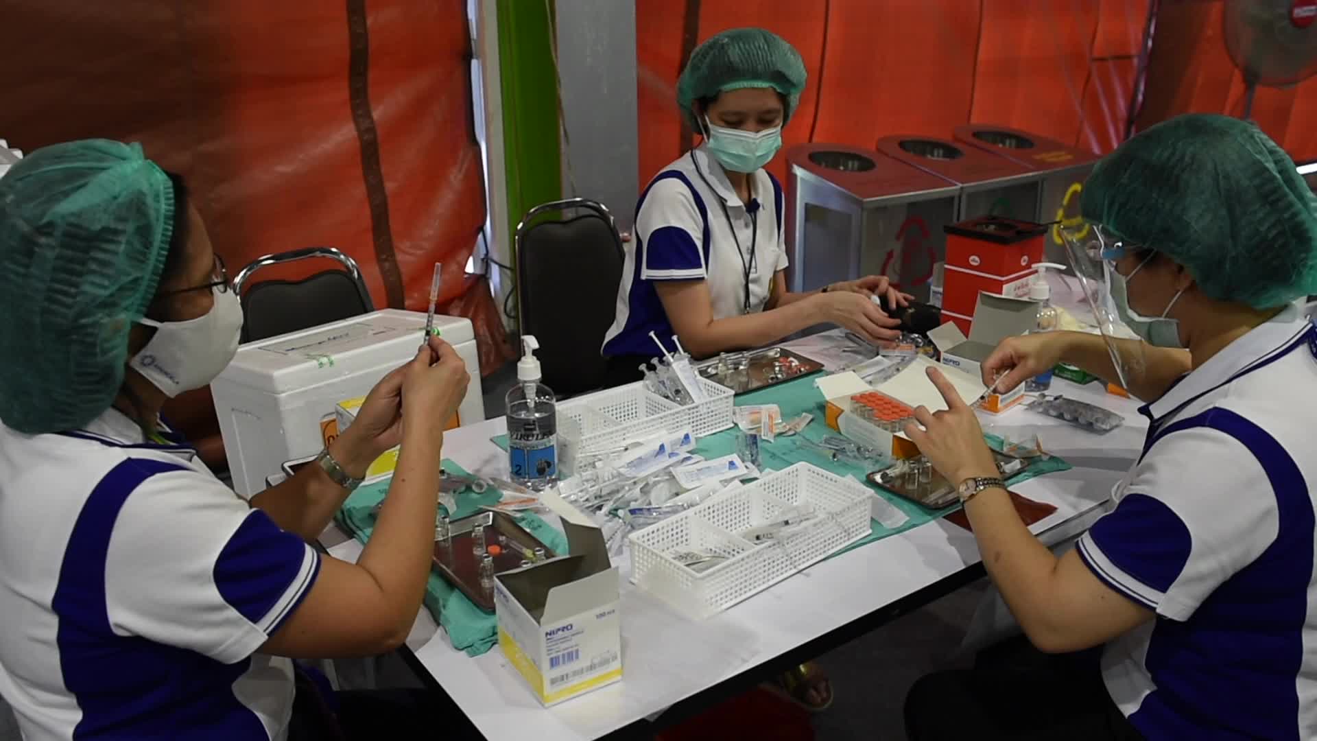 Start of Vaccination Against COVID 19 for Bangkok Citizens