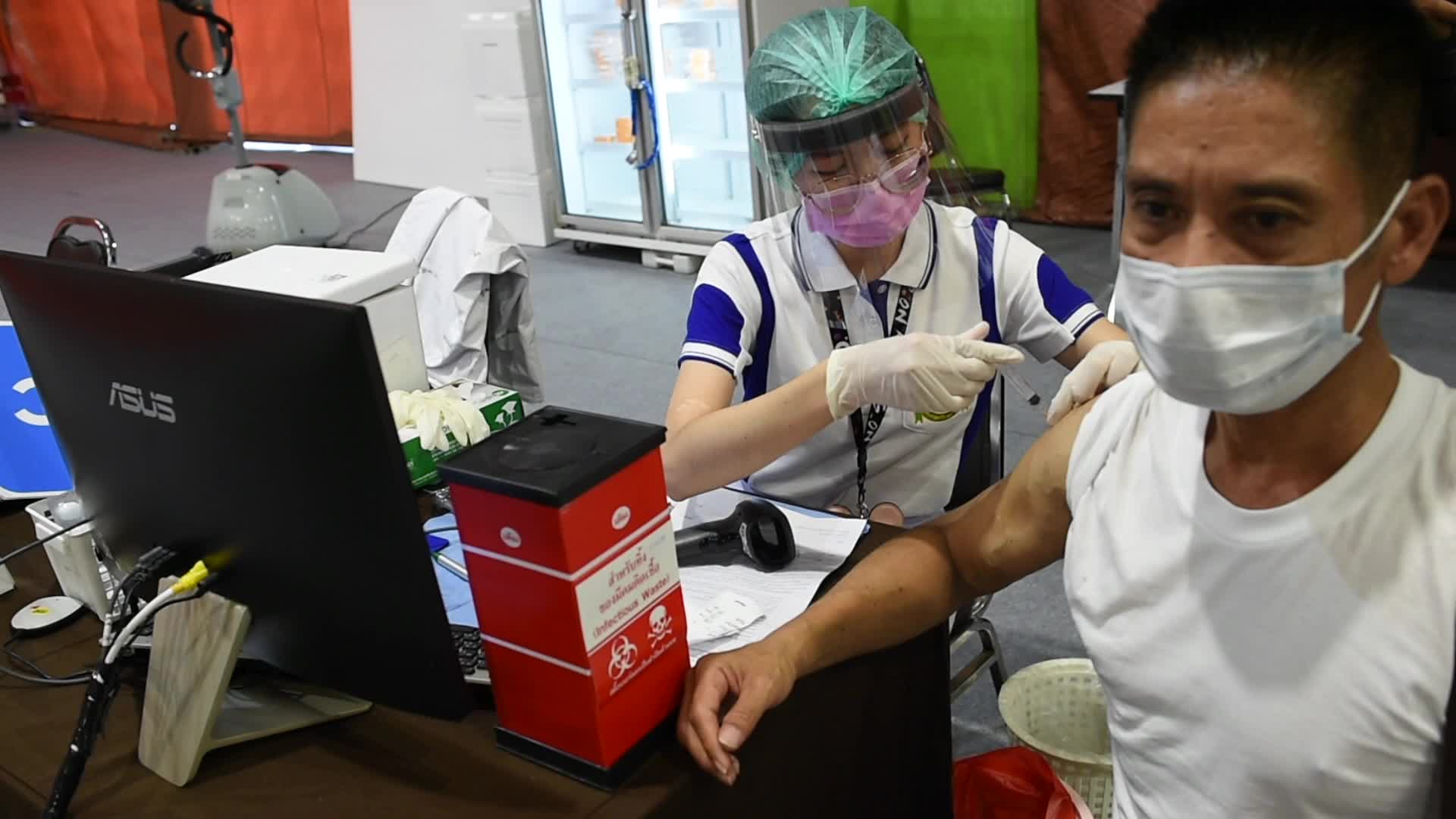 Start of Vaccination Against COVID 19 for Bangkok Citizens