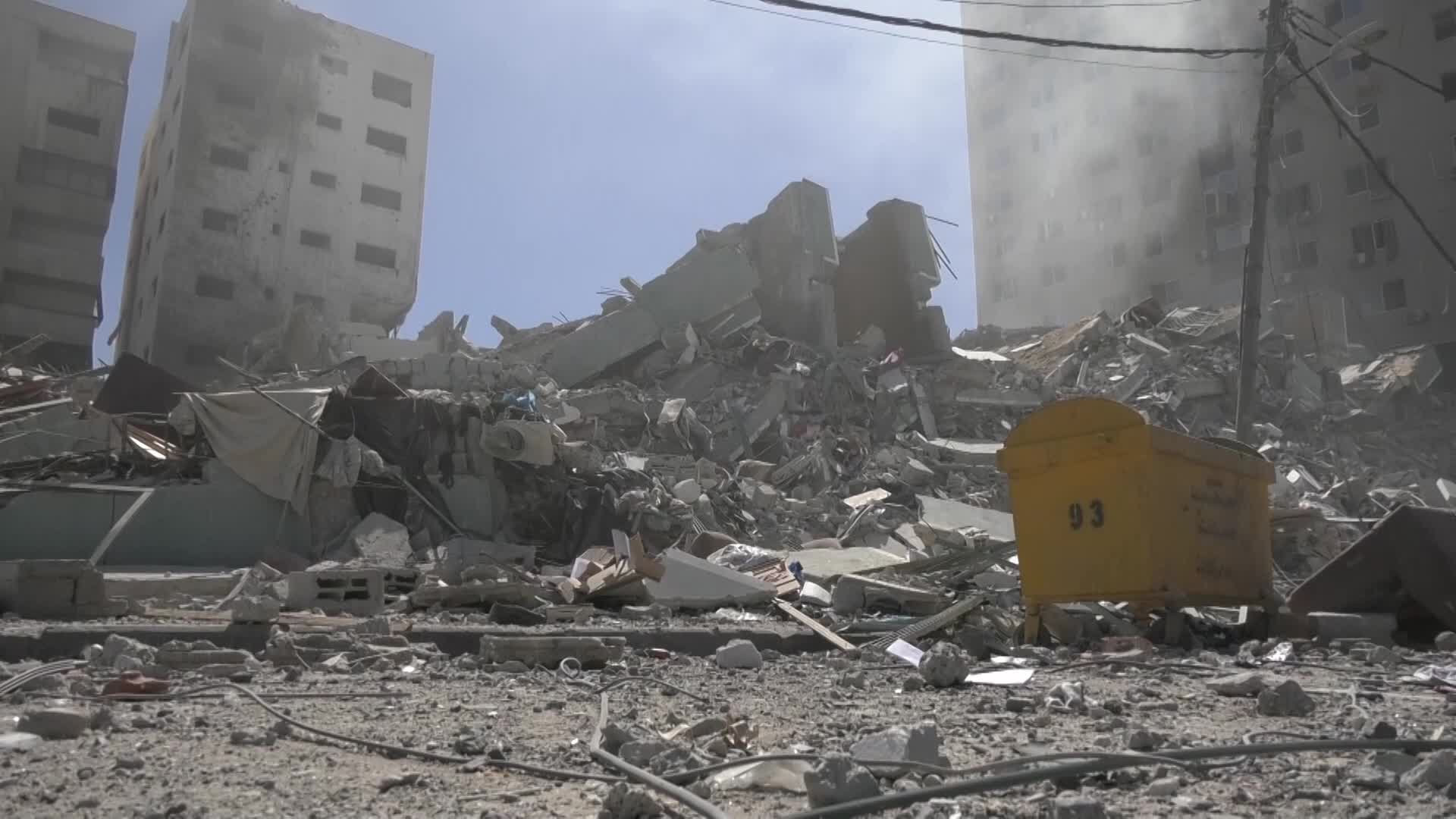 Israel strike destroys Gaza tower housing media organizations