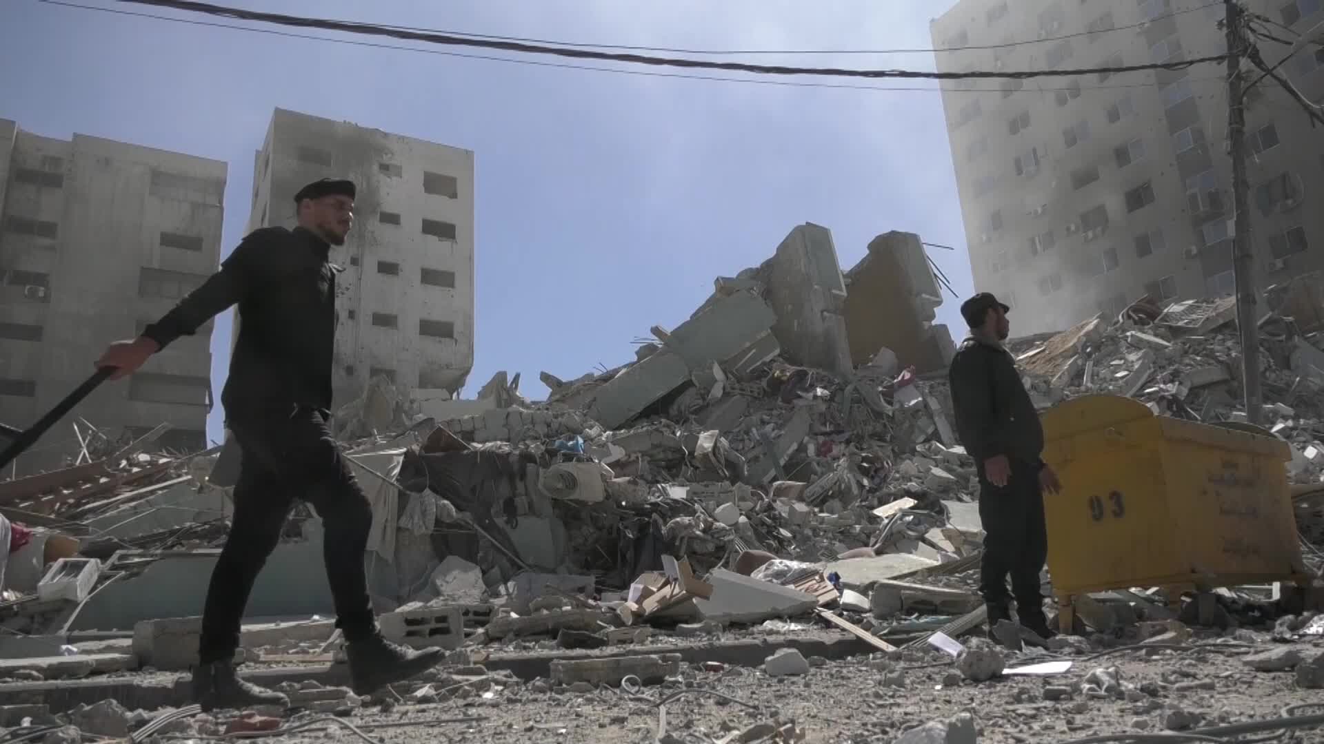Israel strike destroys Gaza tower housing media organizations