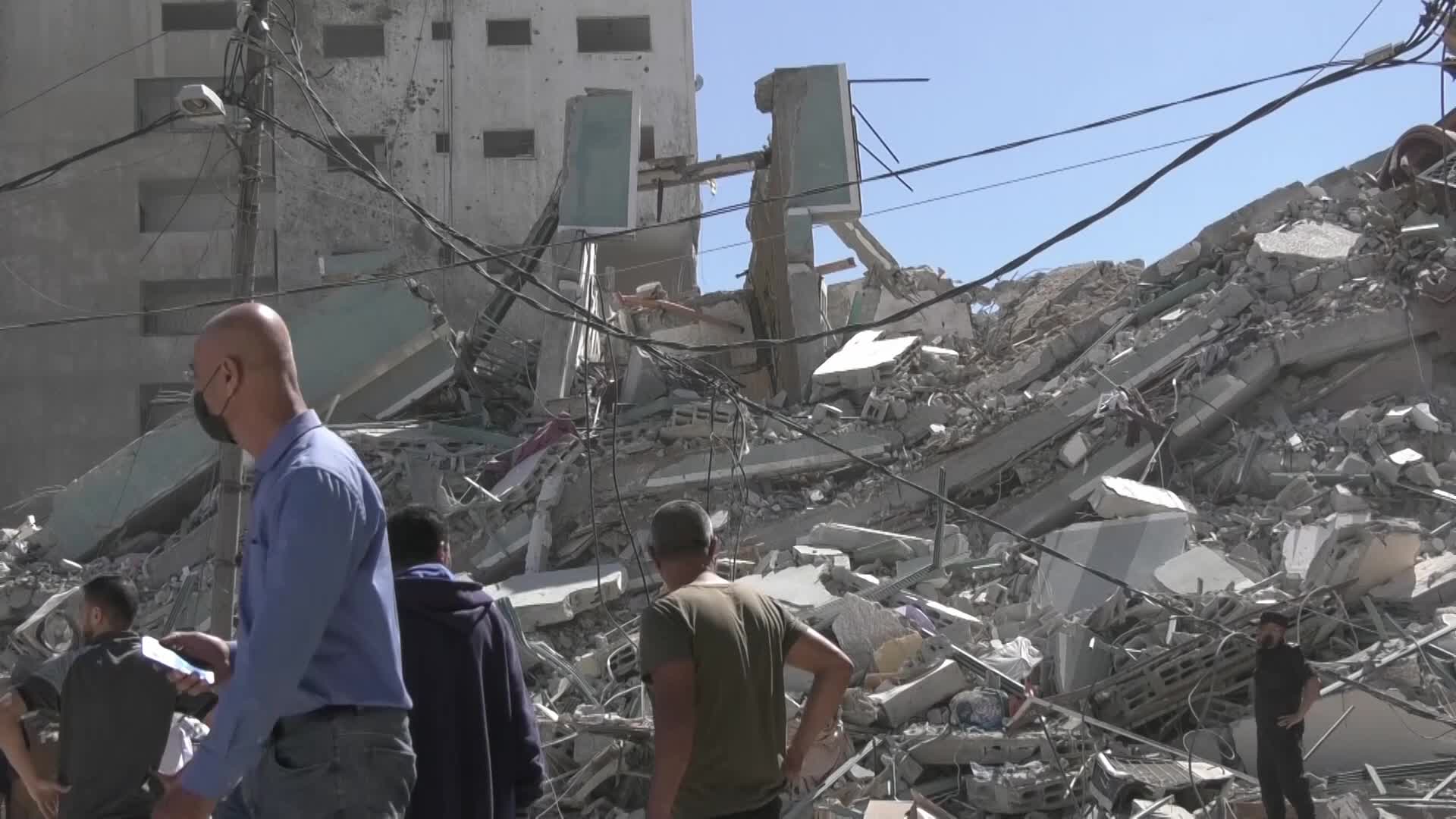 Israel strike destroys Gaza tower housing media organizations