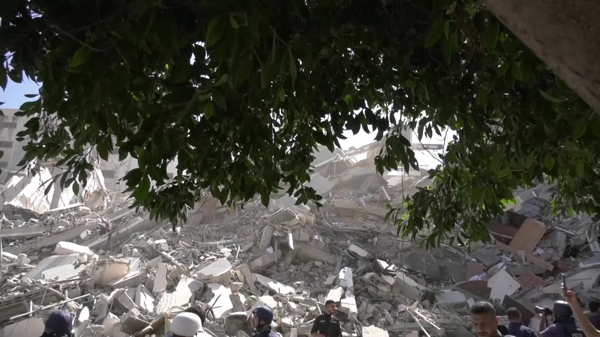 Israel strike destroys Gaza tower housing media organizations