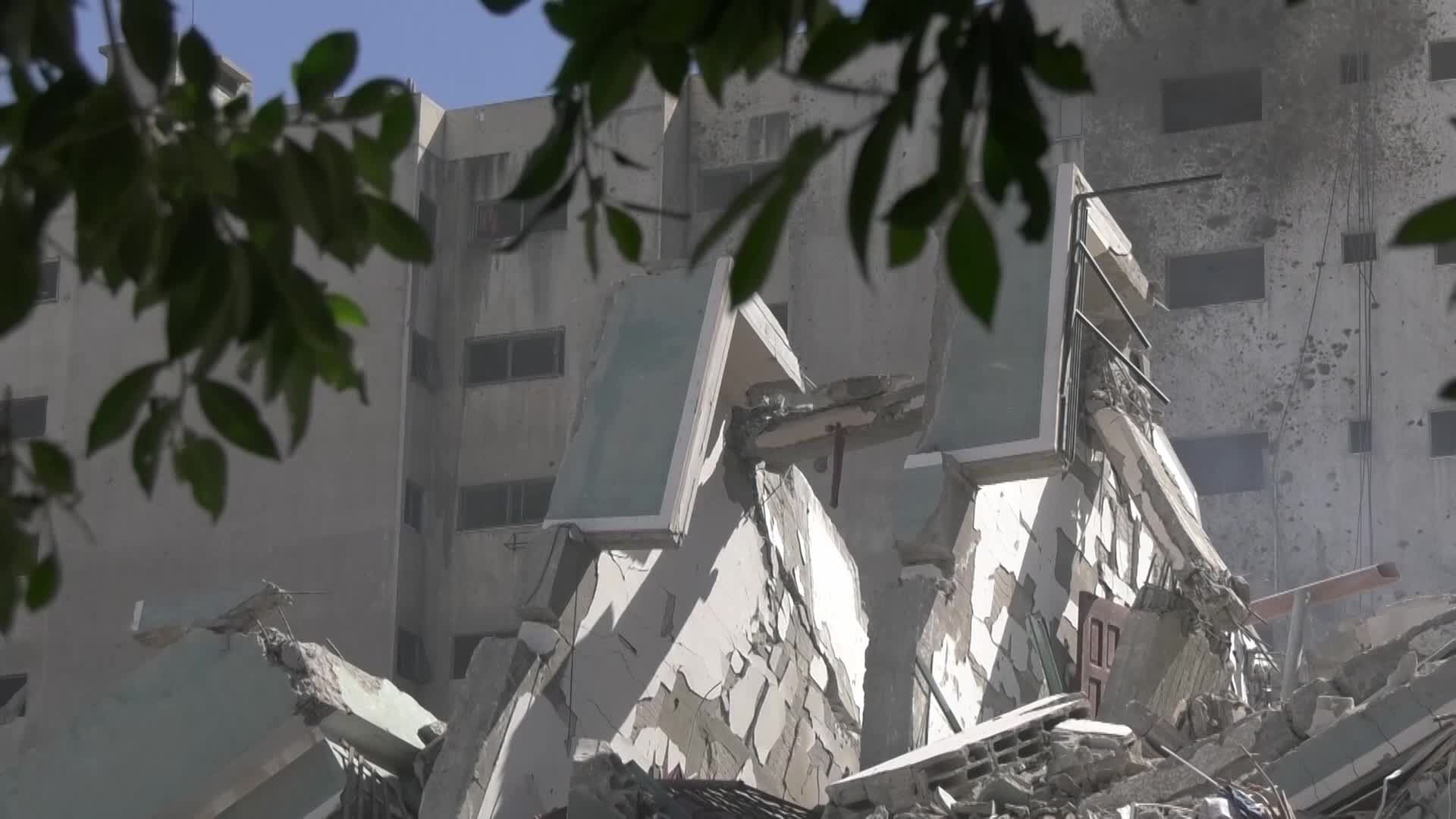 Israel strike destroys Gaza tower housing media organizations