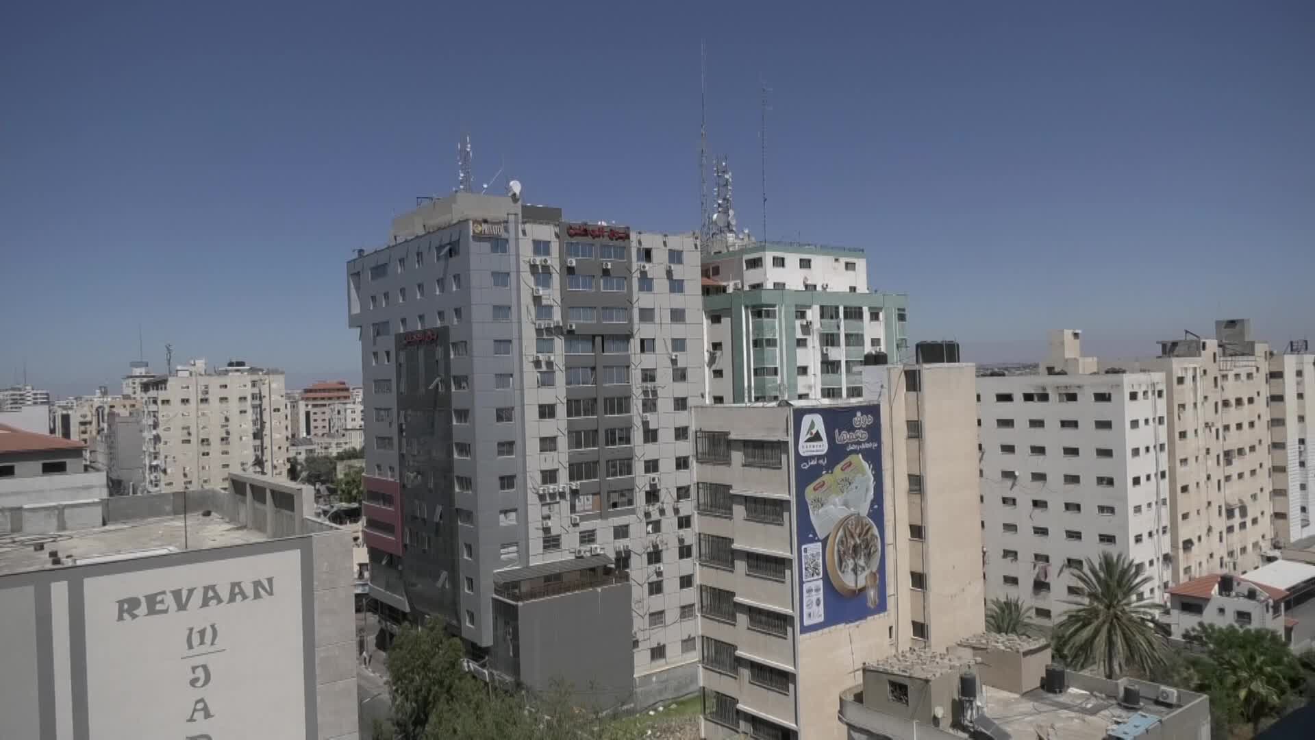 Israel strike destroys Gaza tower housing media organizations