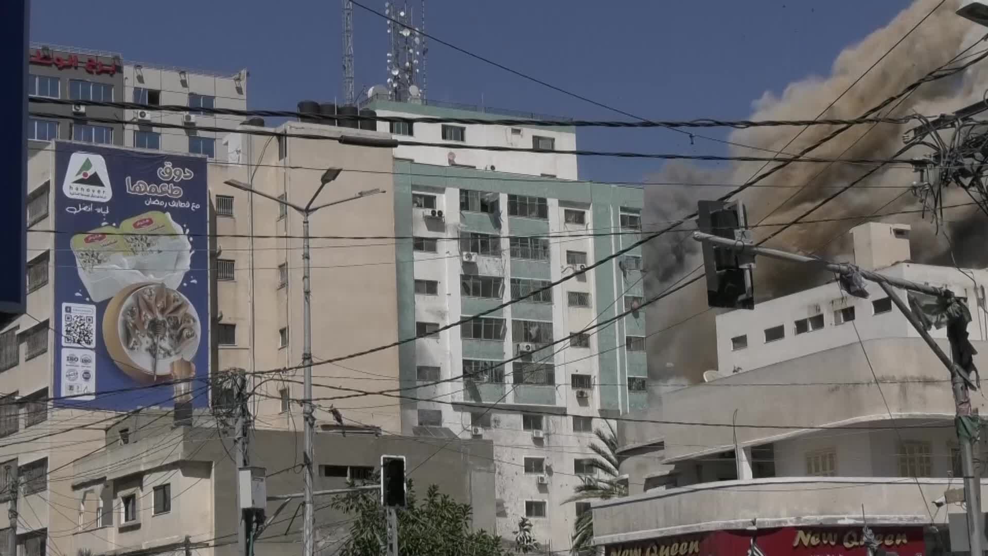 Israel strike destroys Gaza tower housing media organizations