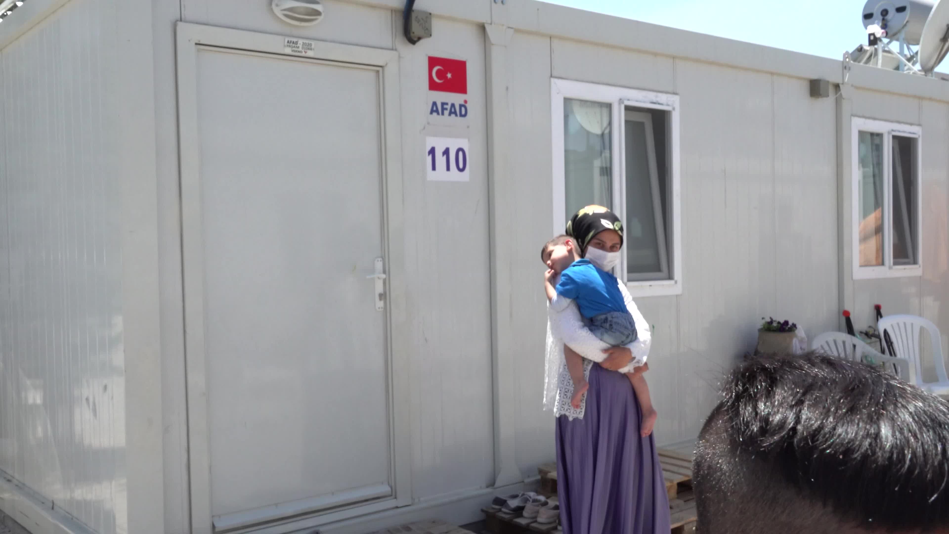 Ramadan Feast; Eid al-Fitr has celebrated in the container city of Izmir, Turkey