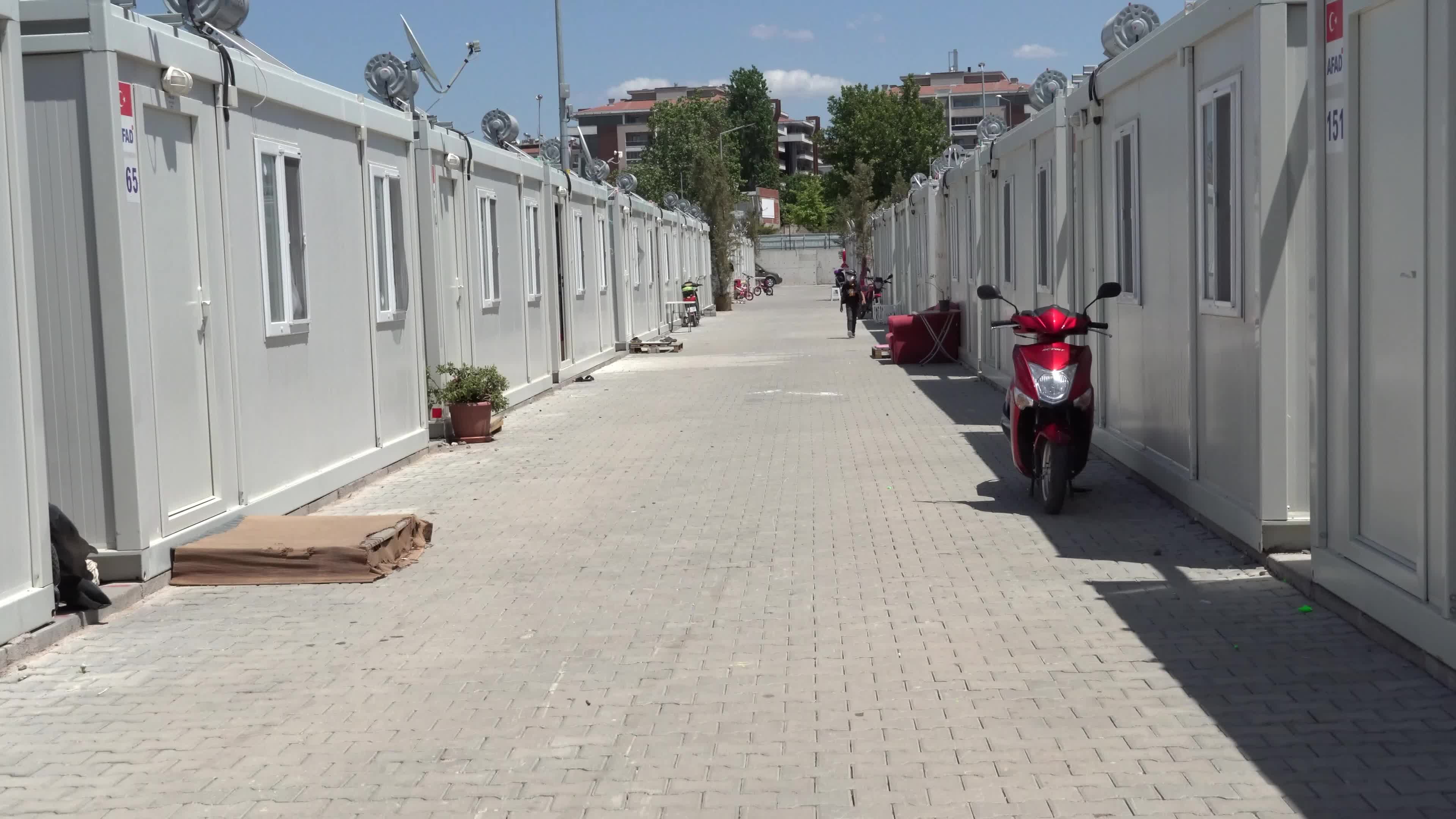 Ramadan Feast; Eid al-Fitr has celebrated in the container city of Izmir, Turkey