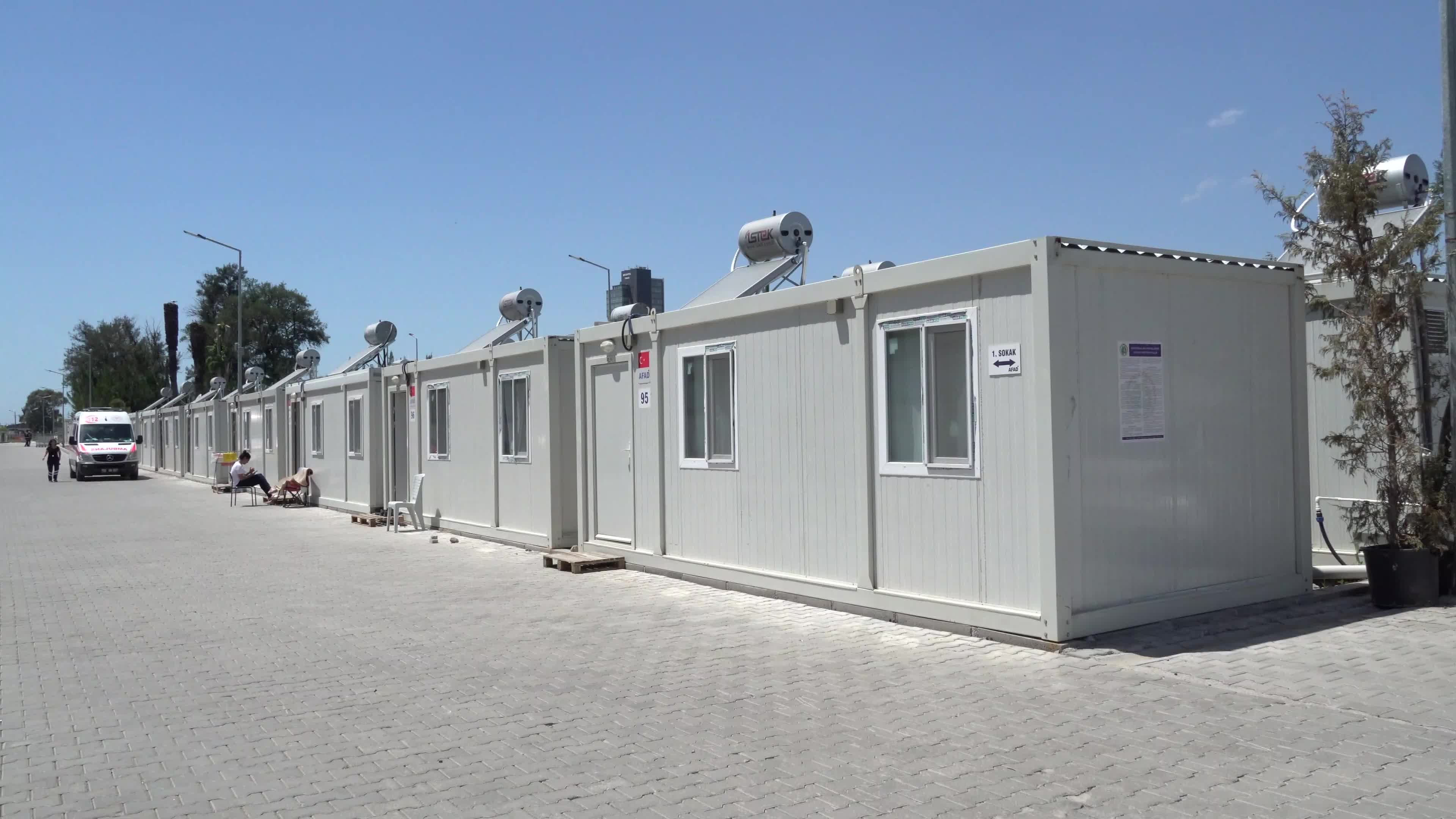Ramadan Feast; Eid al-Fitr has celebrated in the container city of Izmir, Turkey