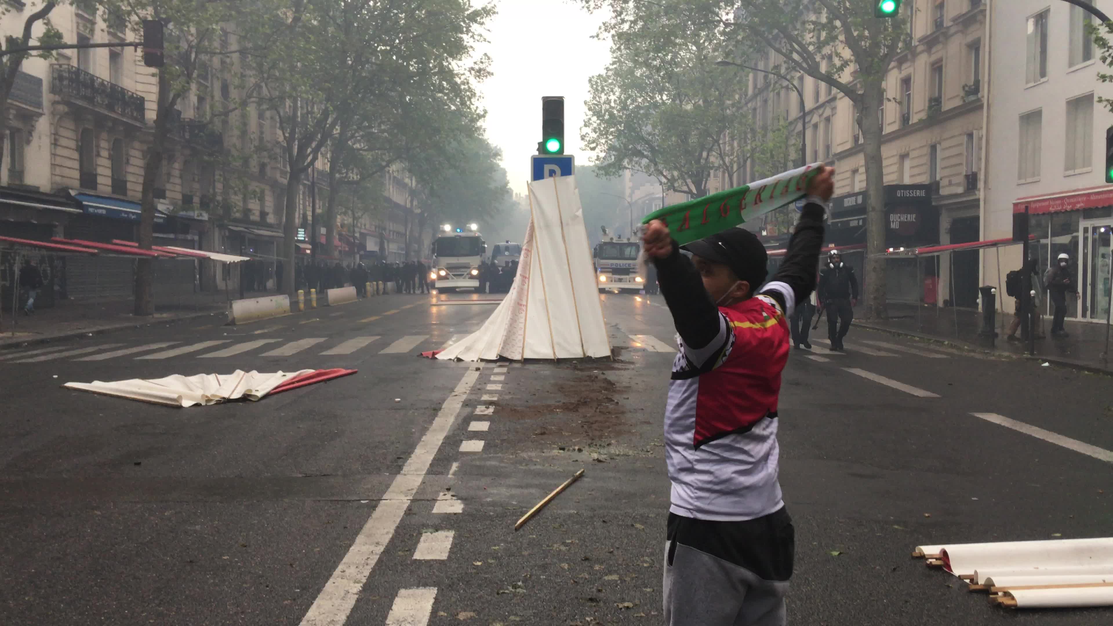 Pro-Palestinian protest in Paris