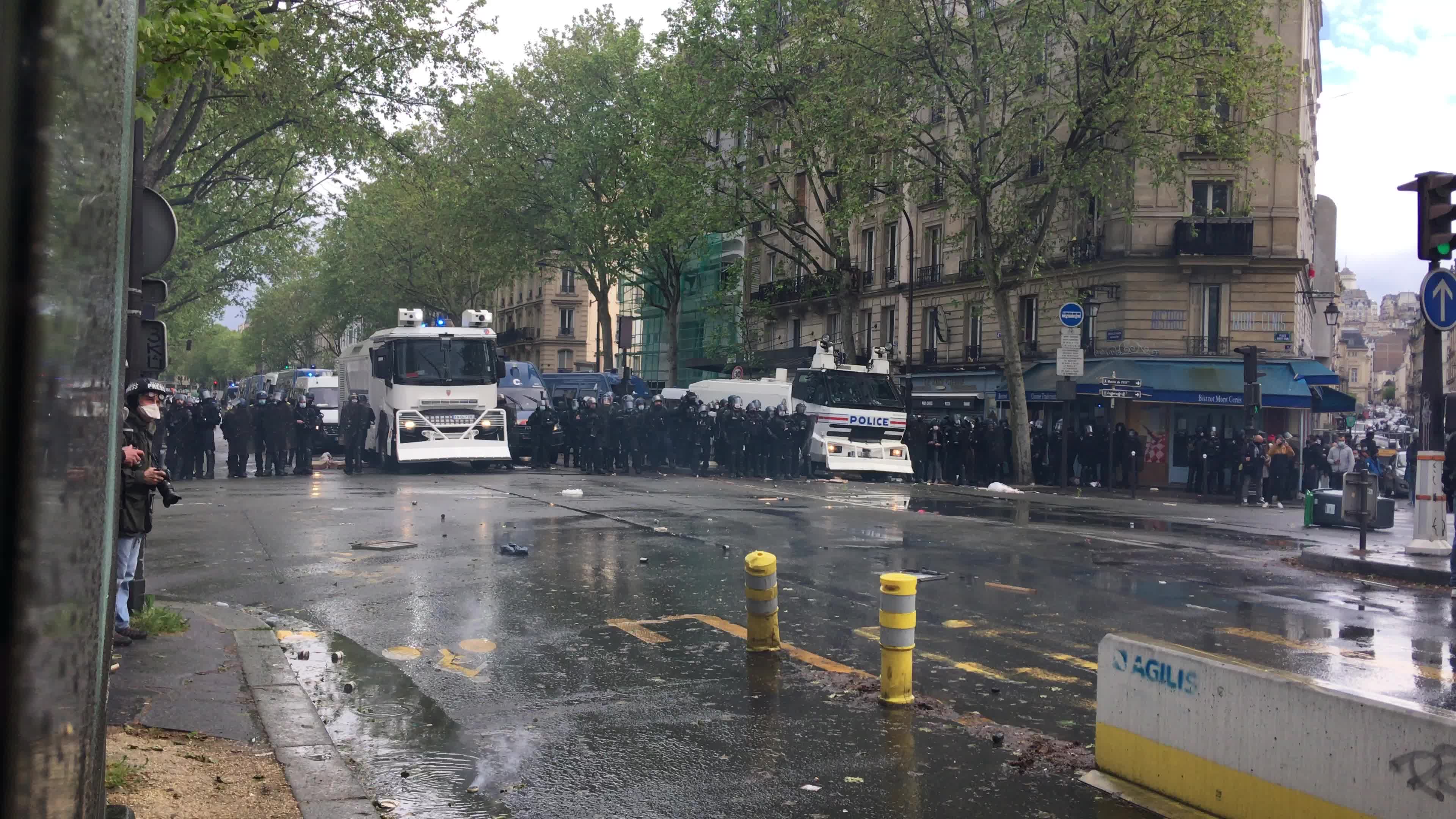 Pro-Palestinian protest in Paris