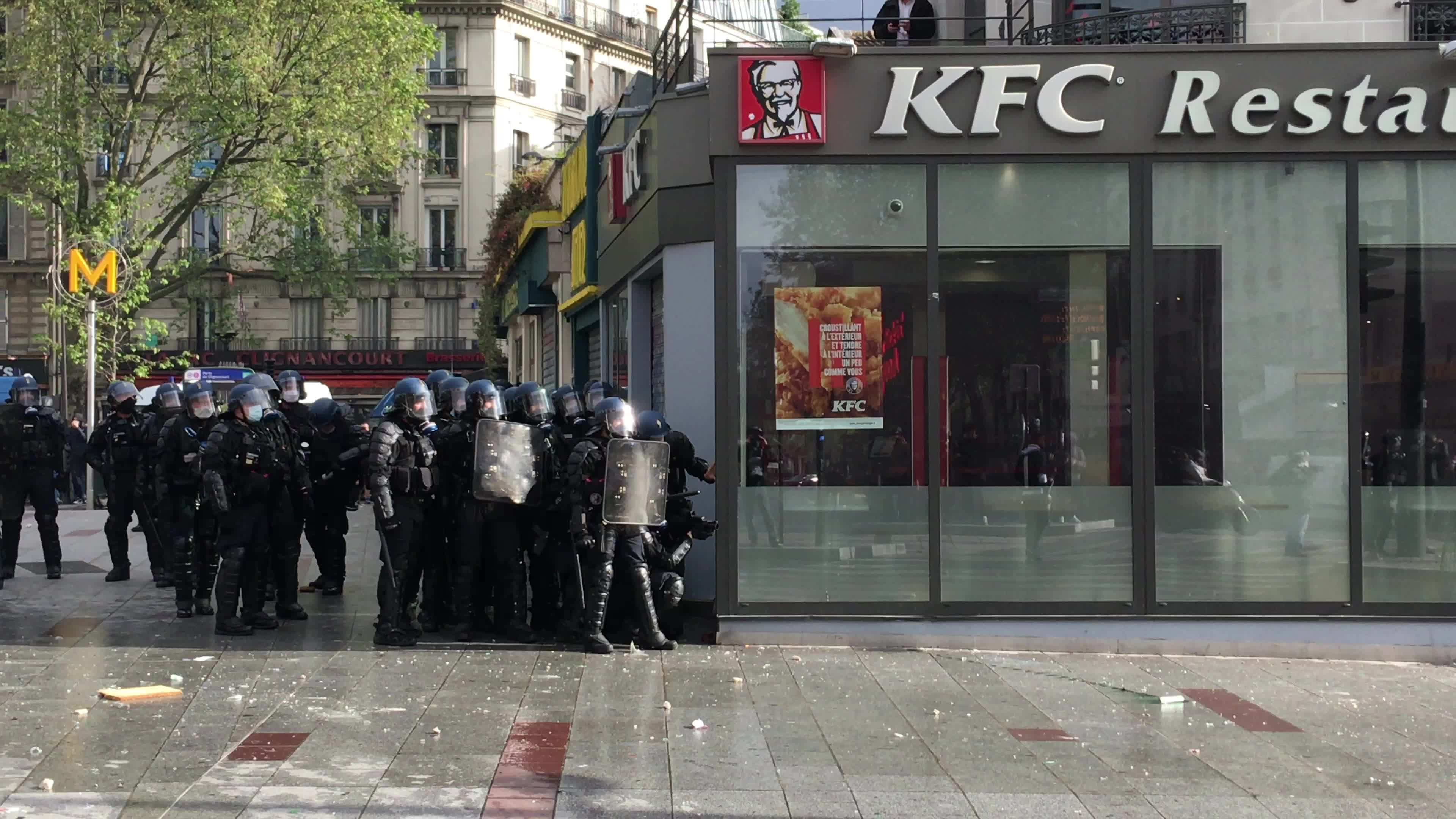 Pro-Palestinian protest in Paris