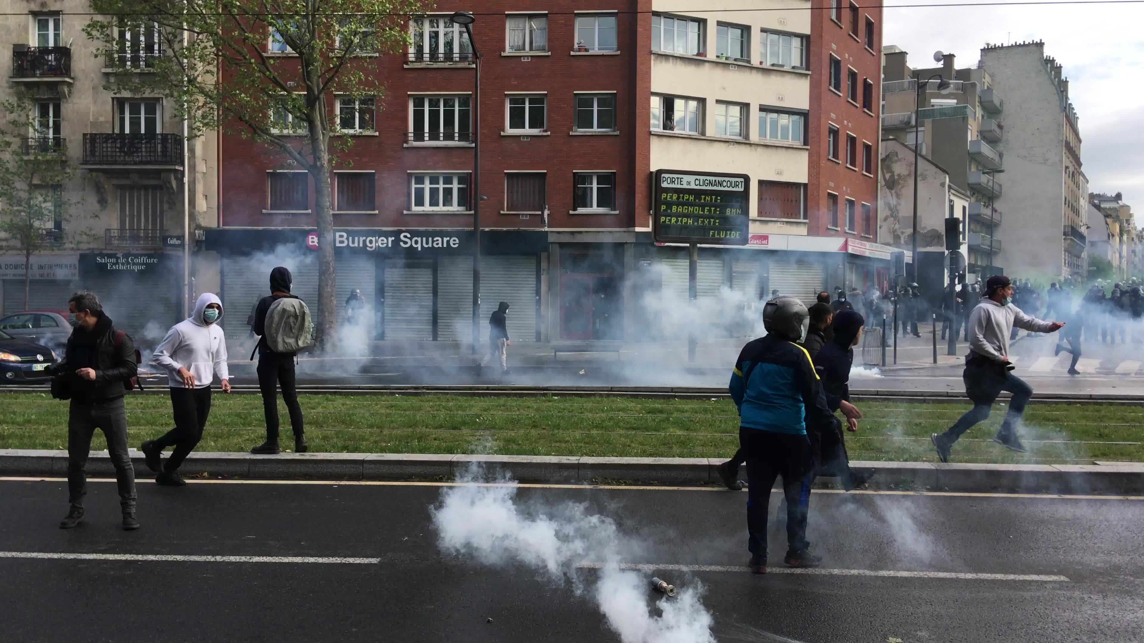 Pro-Palestinian protest in Paris