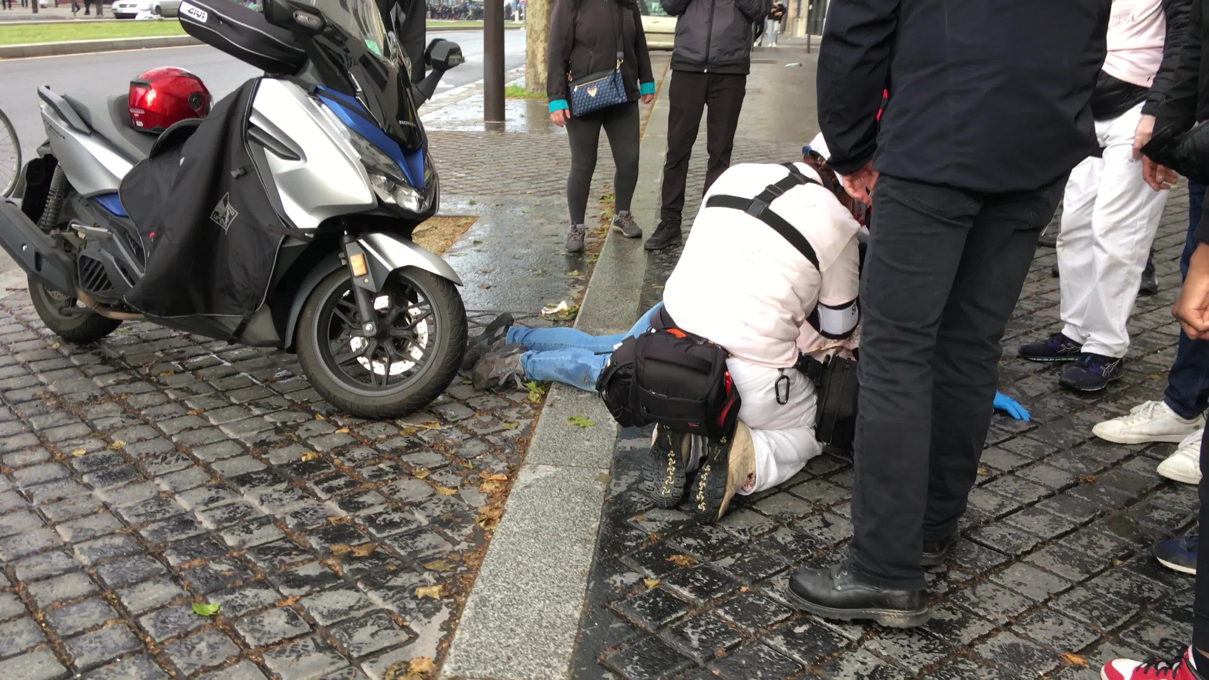 Pro-Palestinian protest in Paris