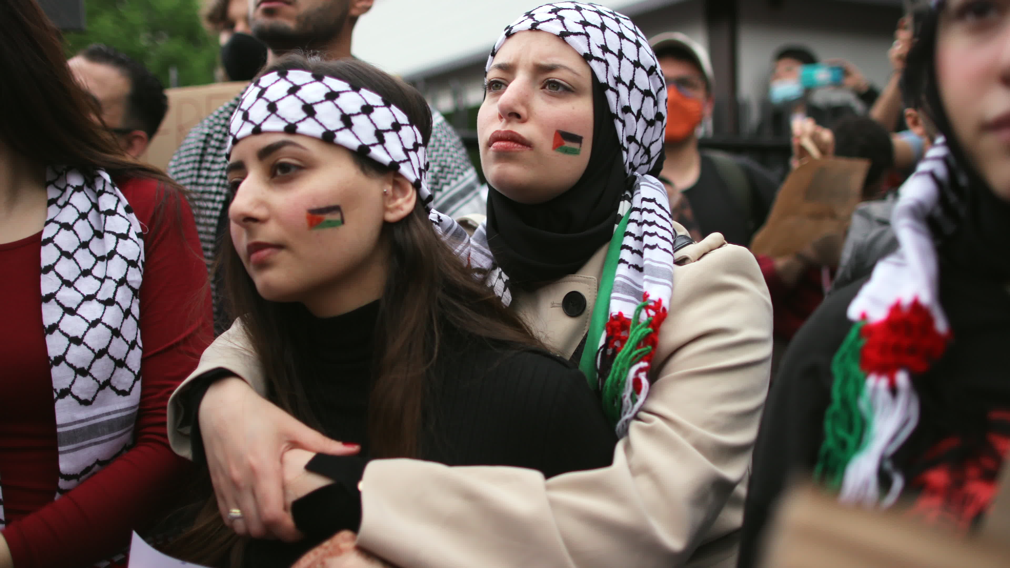 Hundreds rally in support of Palestine in Warsaw