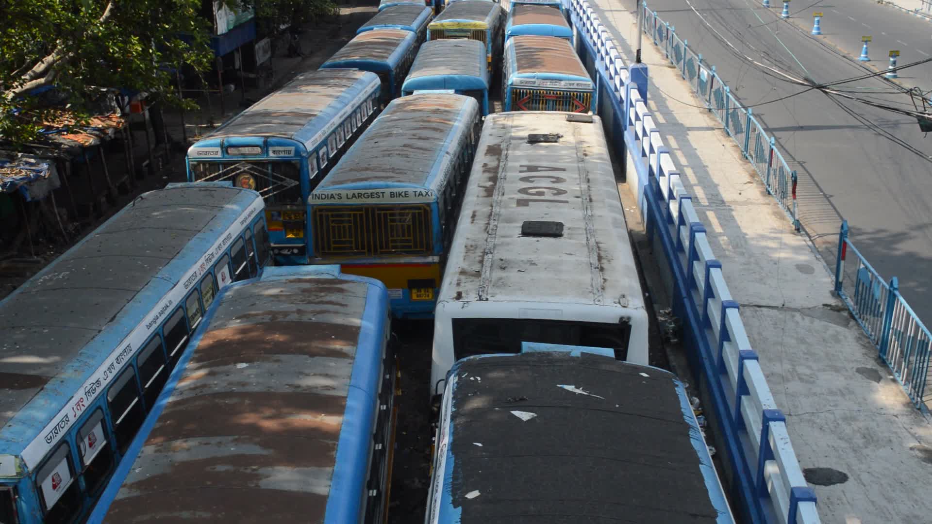 Coronavirus lockdown in Kolkata, India