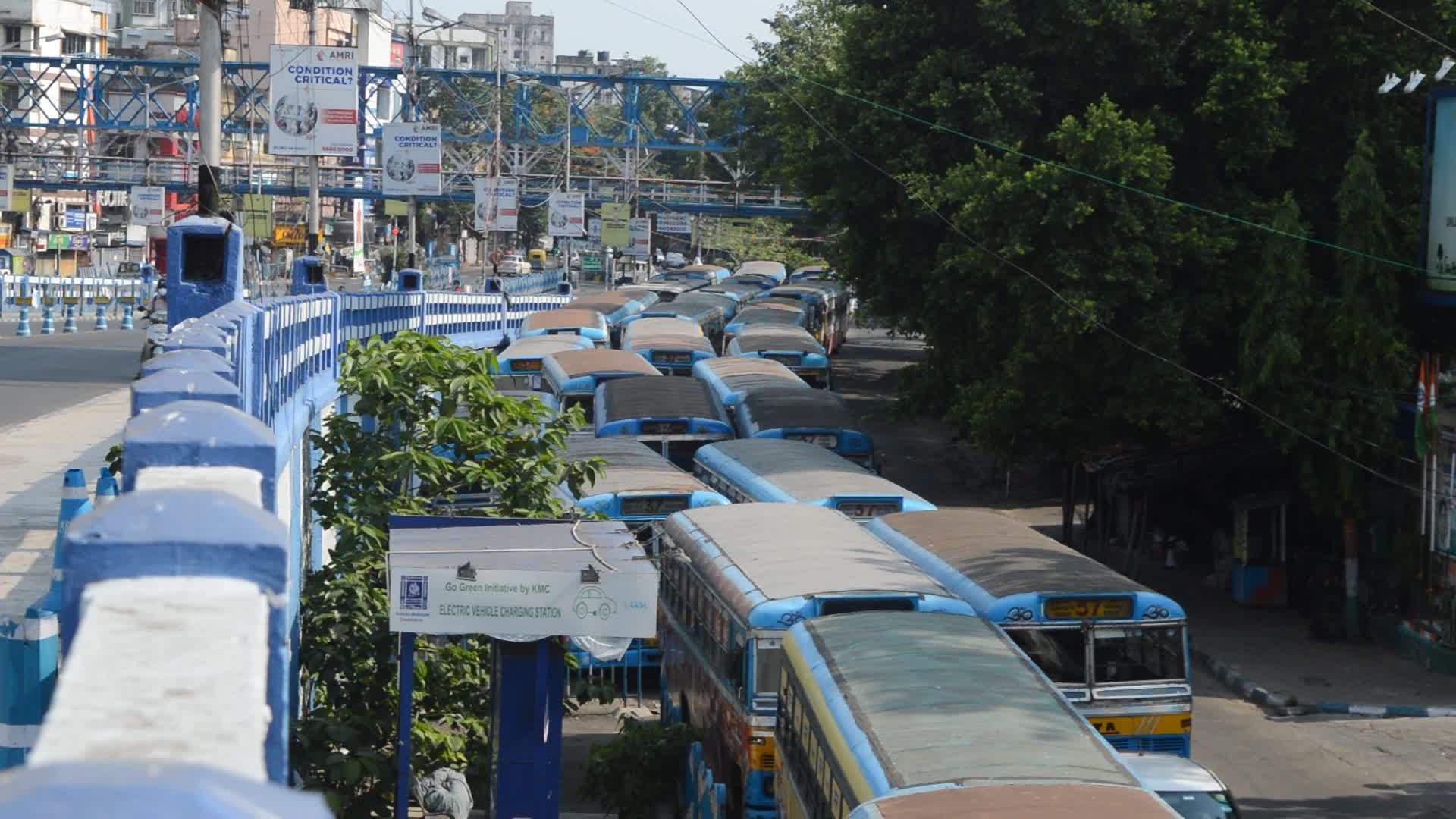 Coronavirus lockdown in Kolkata, India