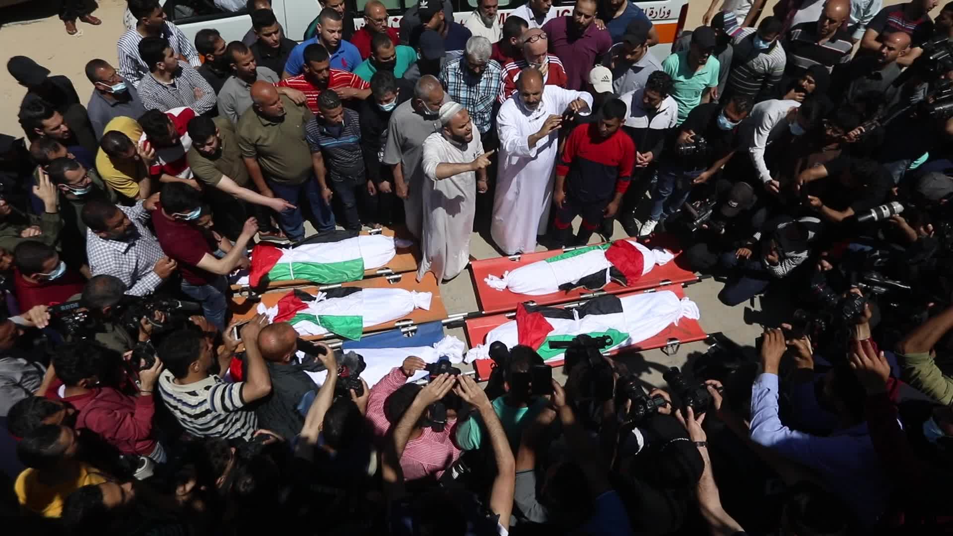 Ten family members killed in Israeli strike on Gaza