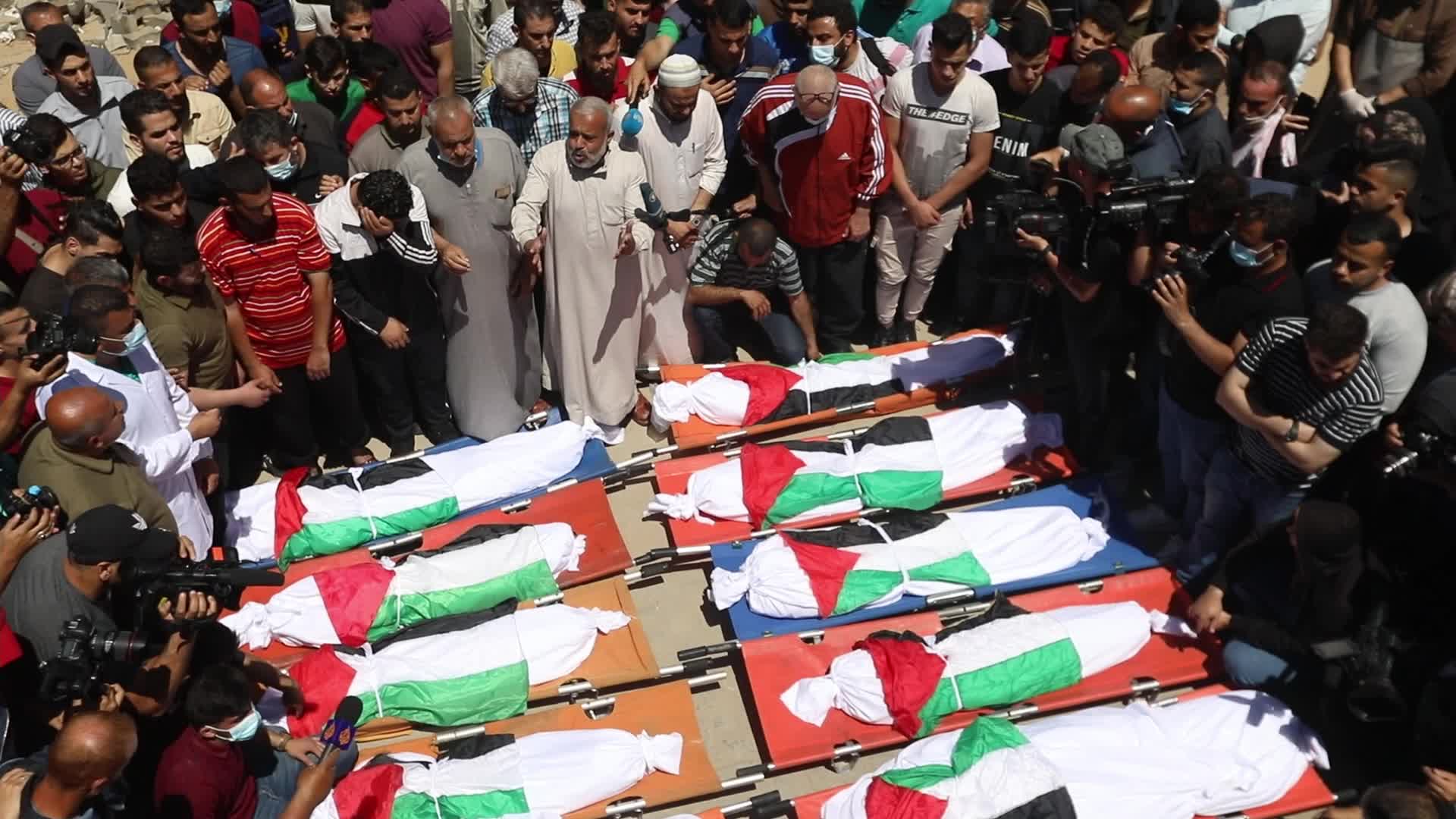 Ten family members killed in Israeli strike on Gaza