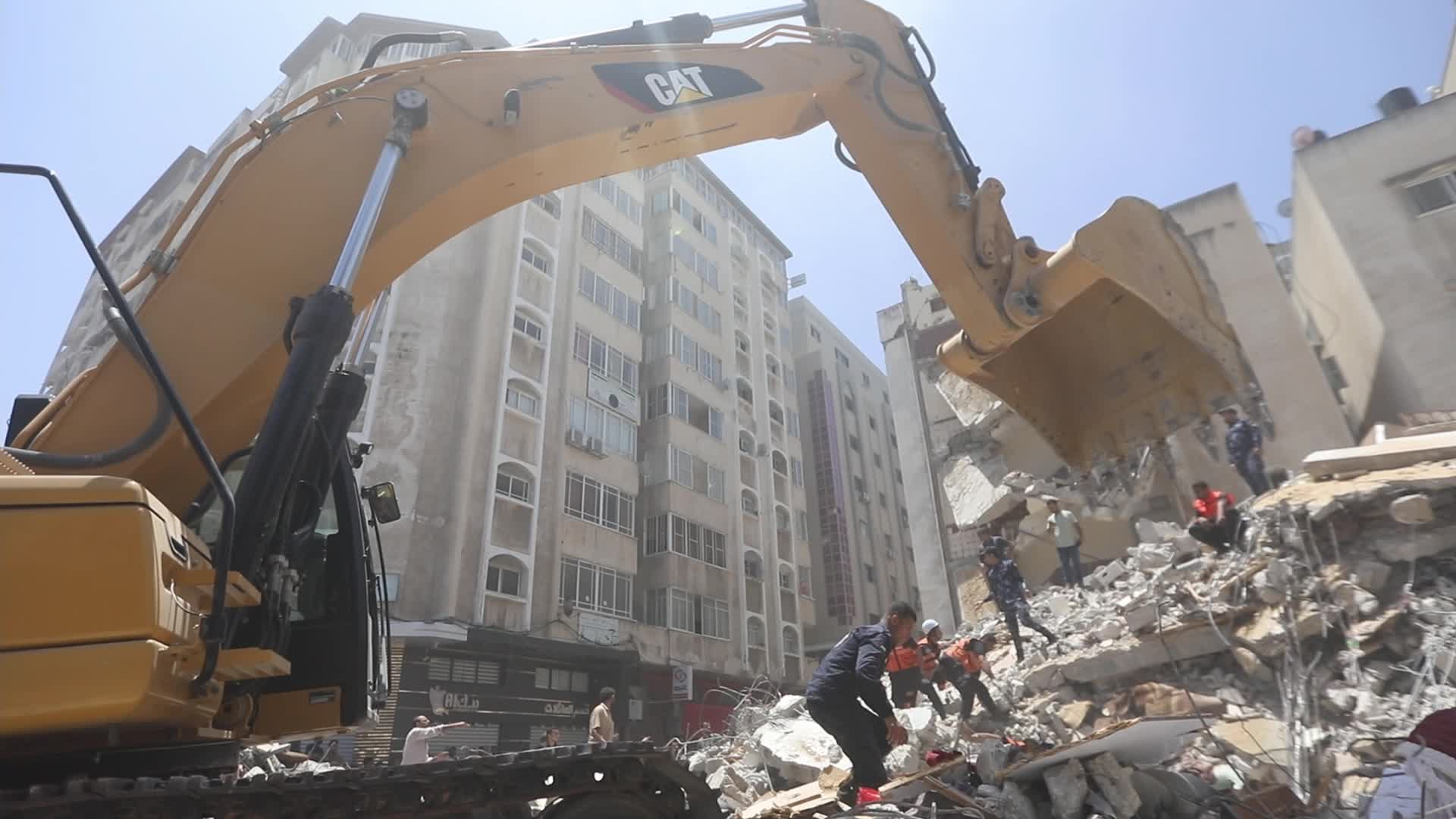 Israeli airstrike in Gaza City