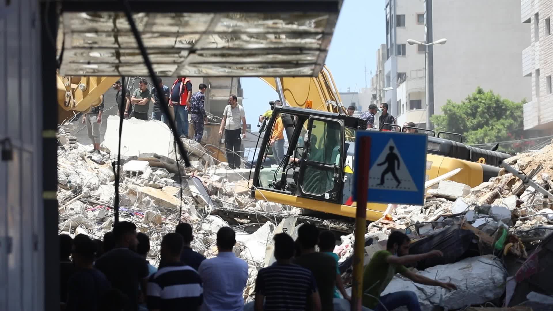 Israeli airstrike in Gaza City