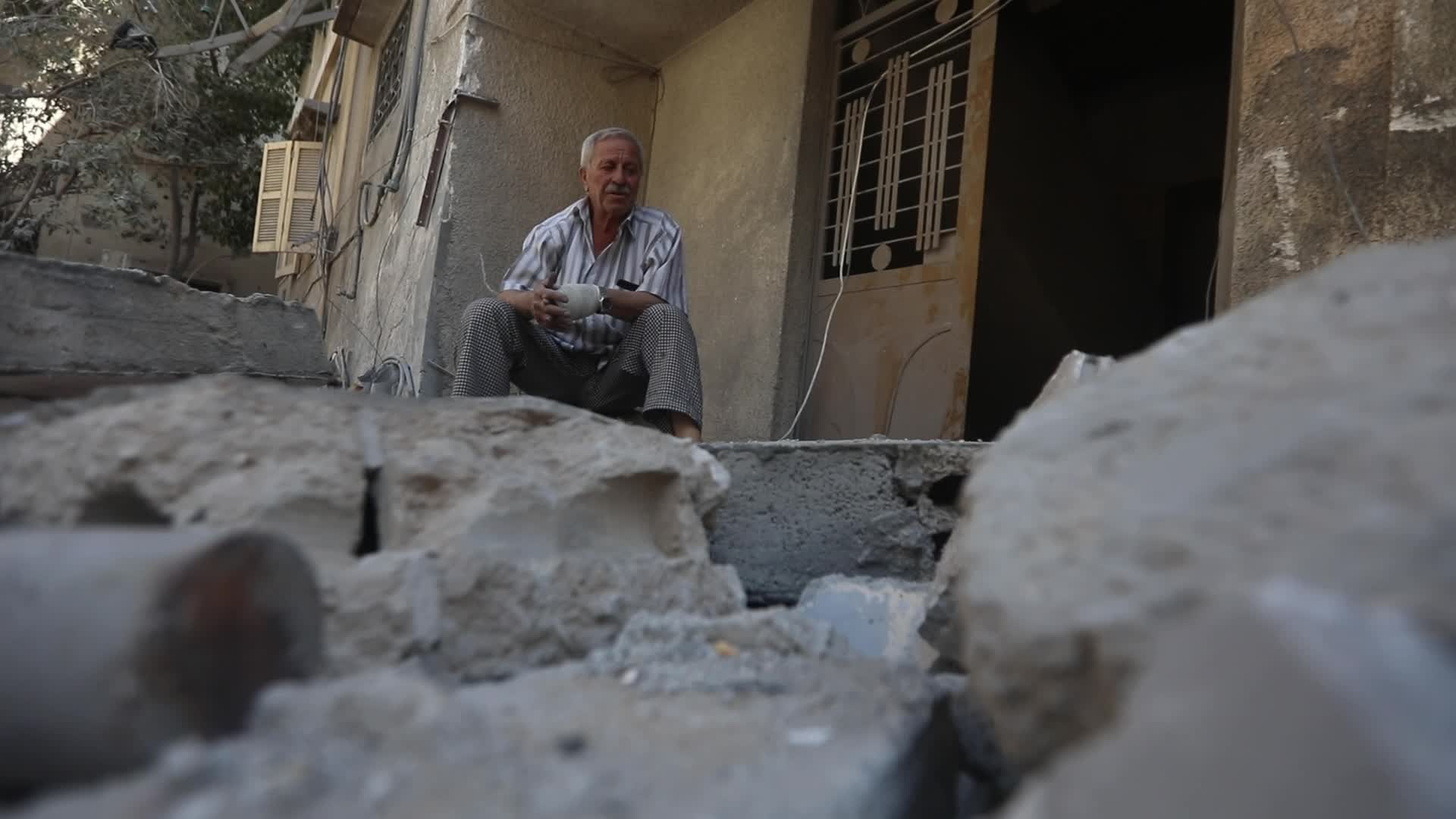 Israeli airstrike in Gaza City